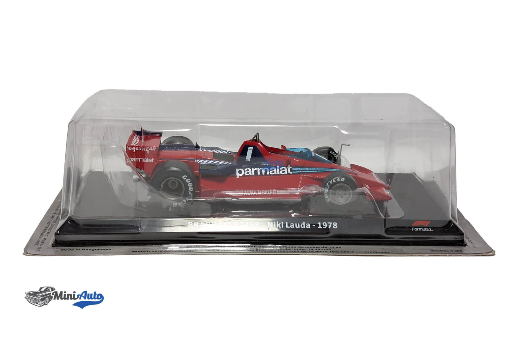 Niki Lauda Brabham BT46B #1 Formula 1 - 1978 - Red - Image 8