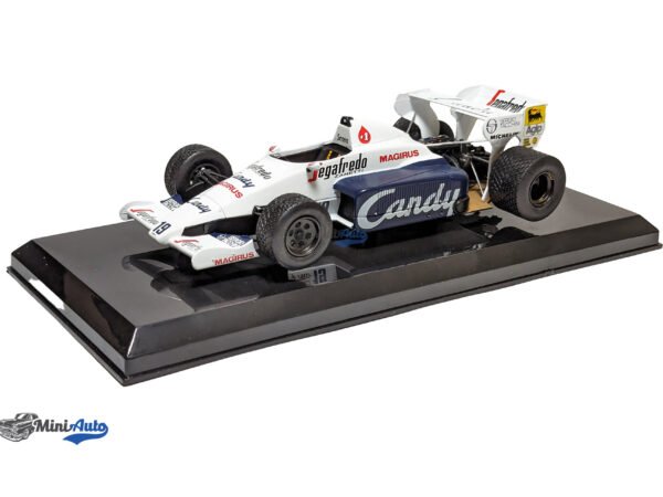 Ayrton Senna Toleman Hart TG184 #19 Formula 1 - 1984  - White/Blue