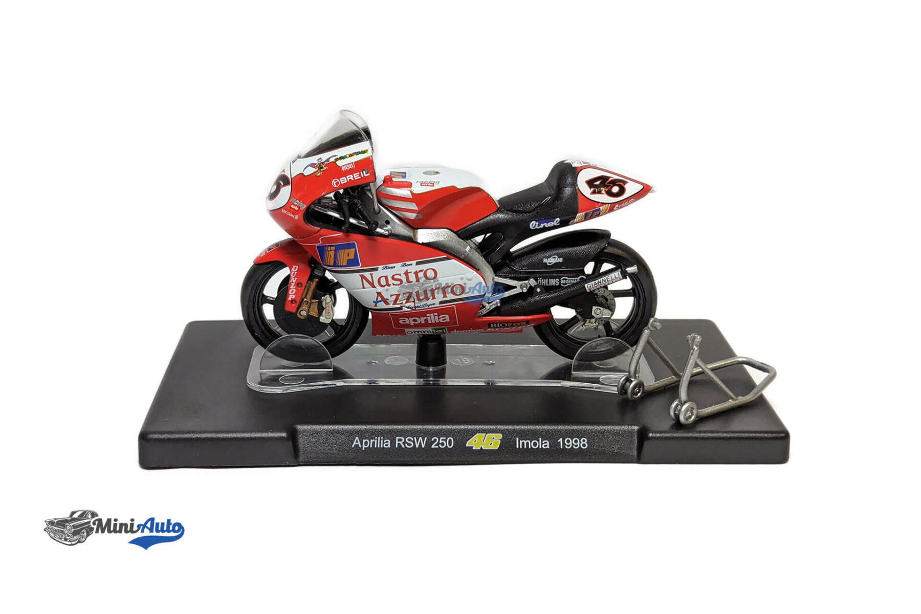 Aprilia RSW 250 #46 MotoGP Imola Valentino Rossi – 1999 – Red - Image 2