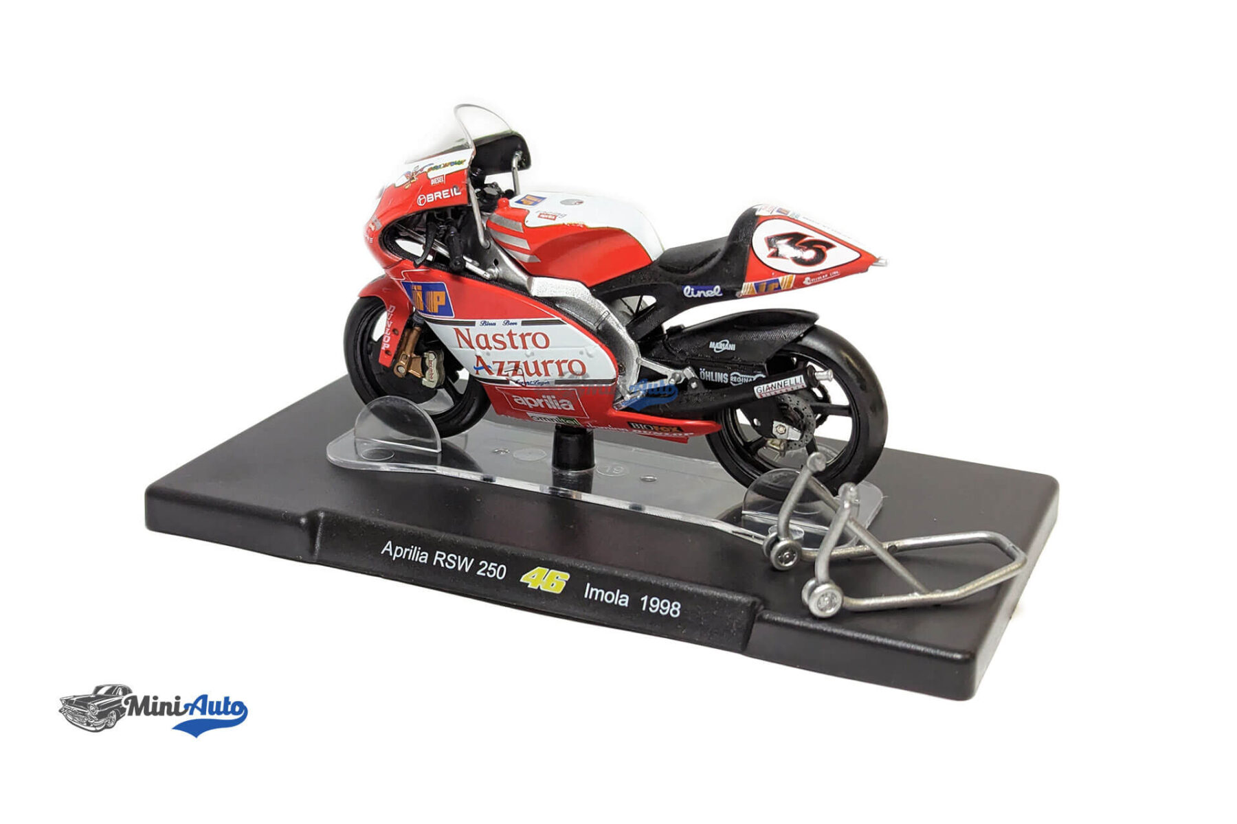 Aprilia RSW 250 #46 MotoGP Imola Valentino Rossi – 1999 – Red - Image 7