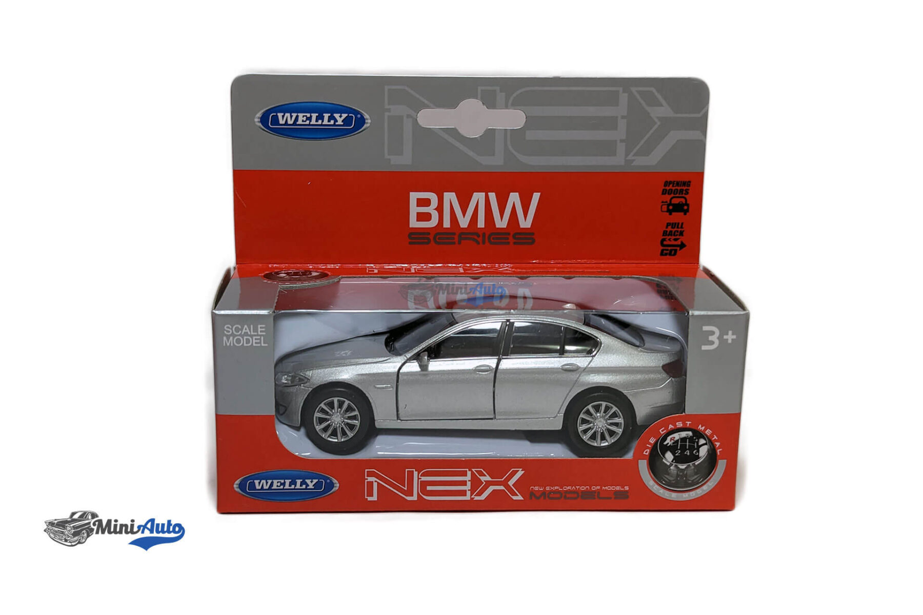 BMW 535i - 2010 - Silver (1:34) - Image 12
