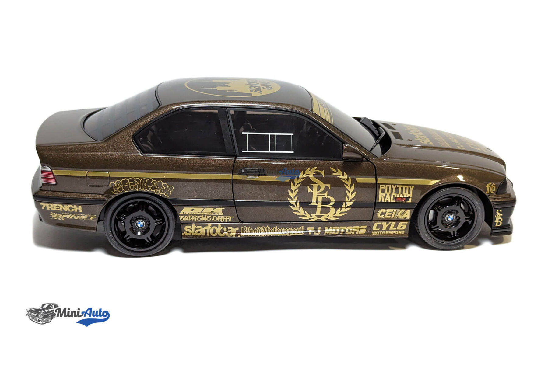 BMW E36 Coupe M3 Starfobar Championnat De Drift - 2022 - Brown - Image 8