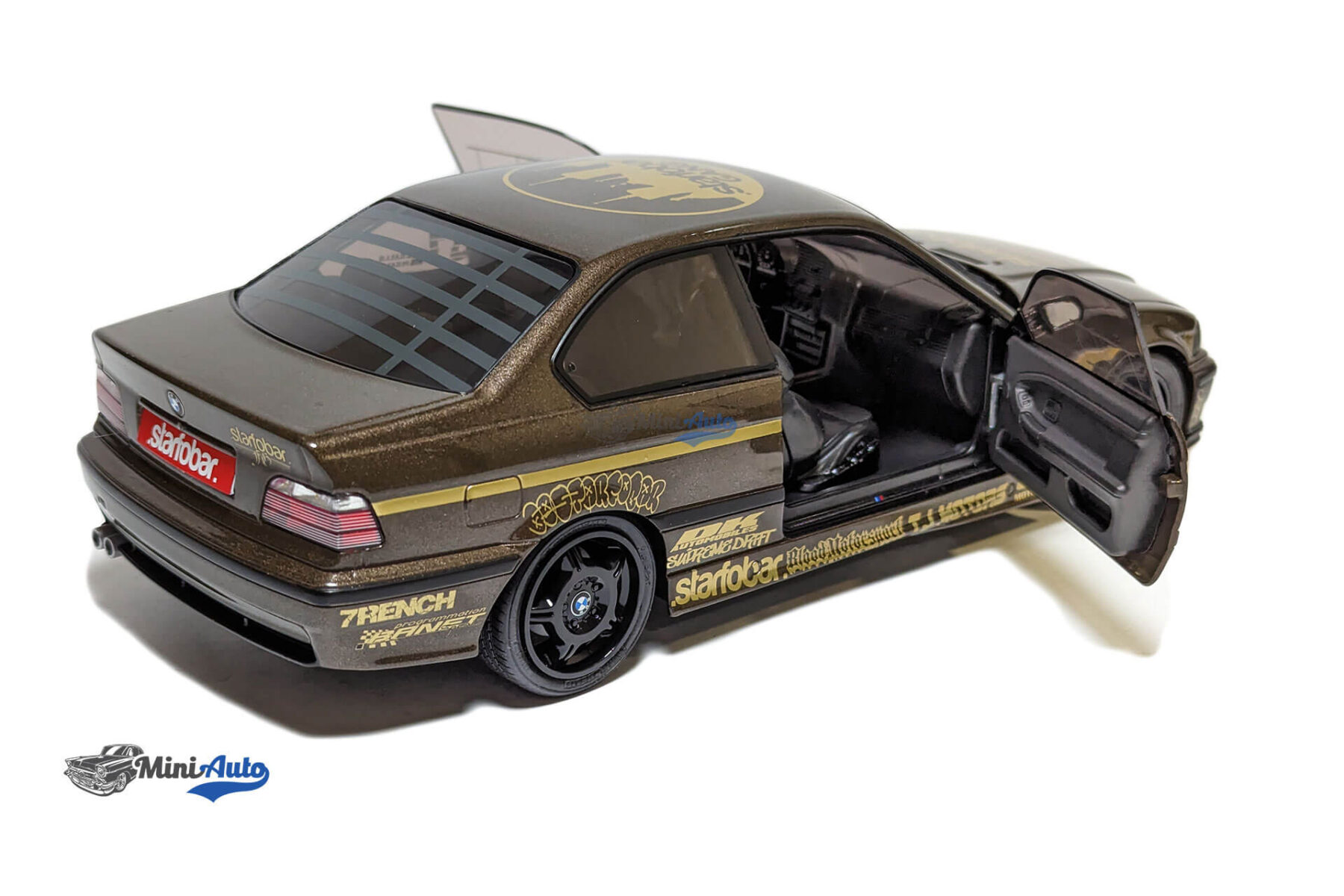 BMW E36 Coupe M3 Starfobar Championnat De Drift - 2022 - Brown - Image 4