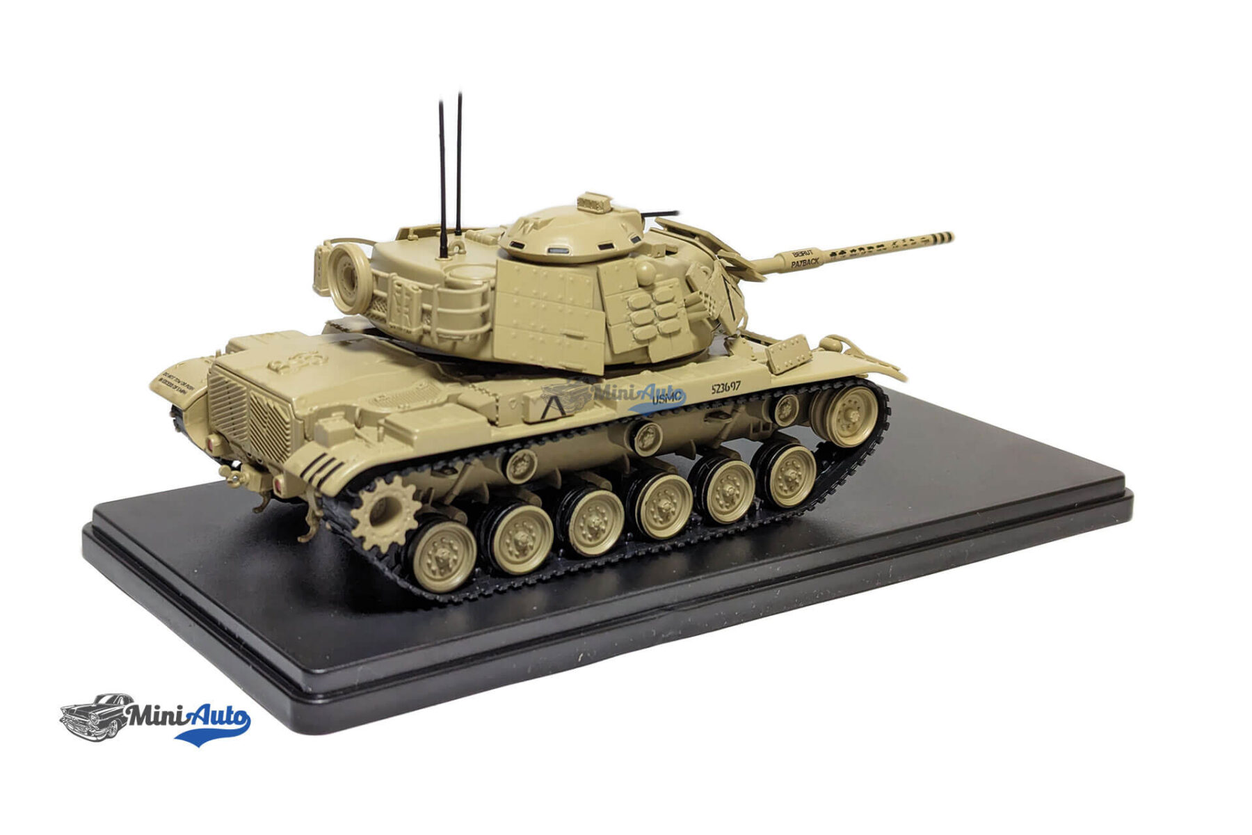 Chrysler Defense M60 A1 Tank Usmc Desert Camo - 1991 - Yellow - Image 7