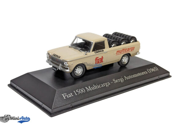 Fiat 1500 Multicarga Pick-Up Pneus - 1965 - Beige