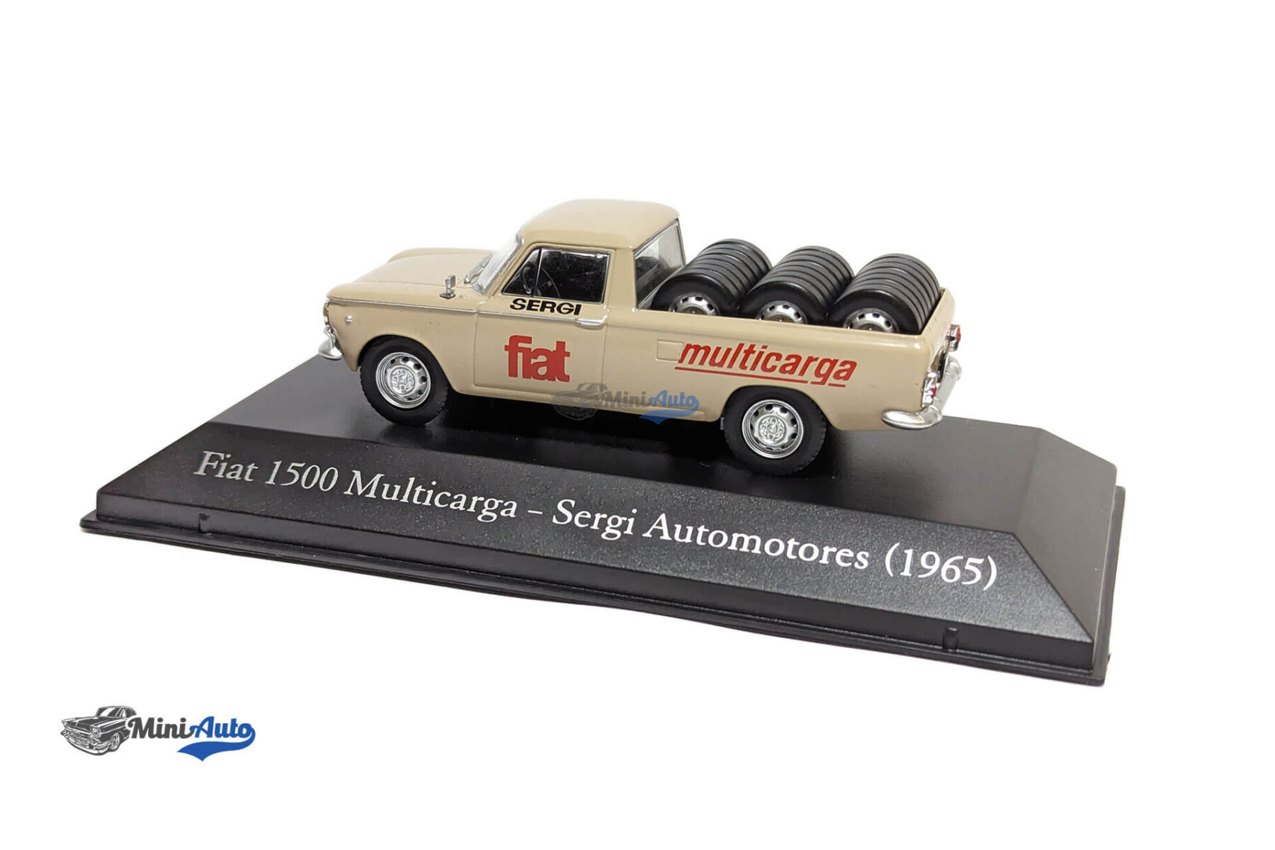 Fiat 1500 Multicarga Pick-Up Pneus - 1965 - Beige - Image 6