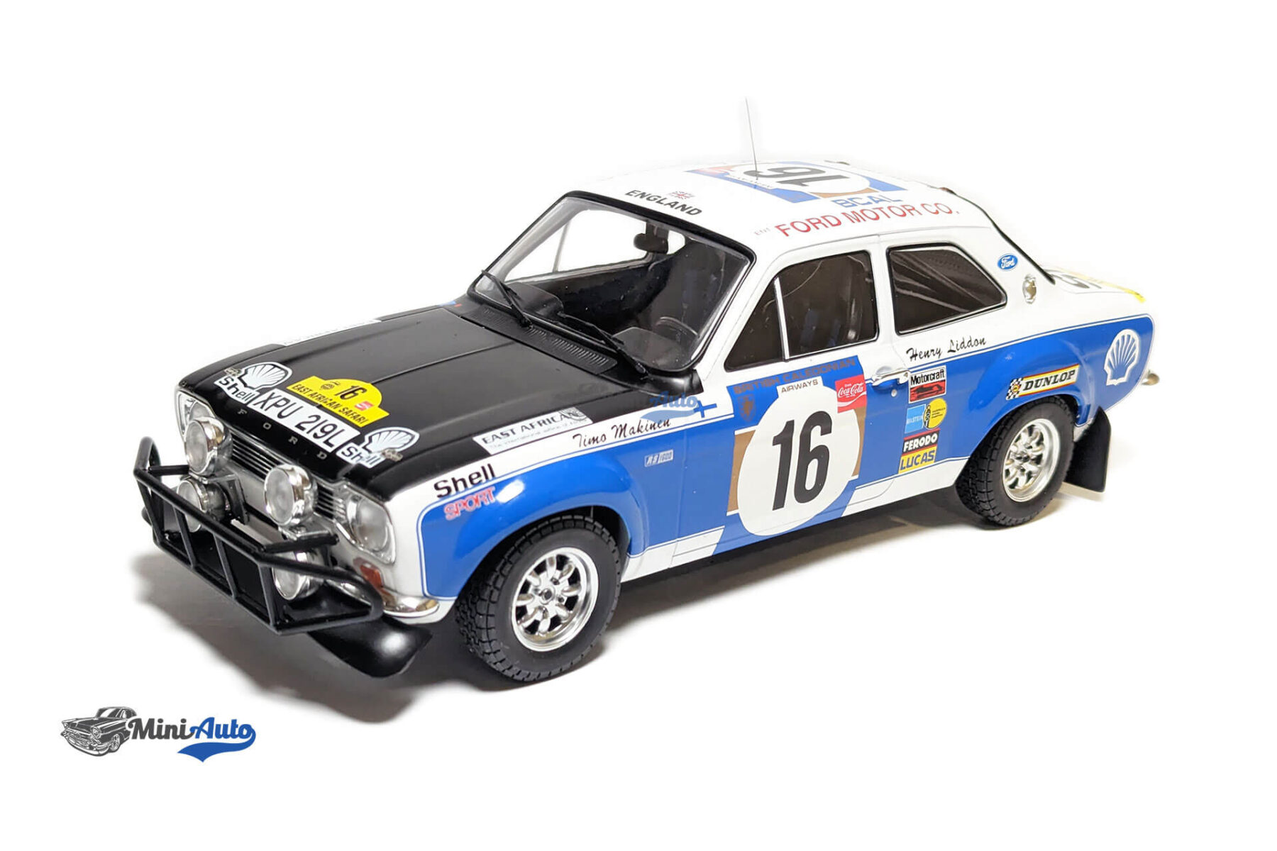 Ford Escort MkI RS 1600 No.16 Safari Rally - 1973 - White - Image 4