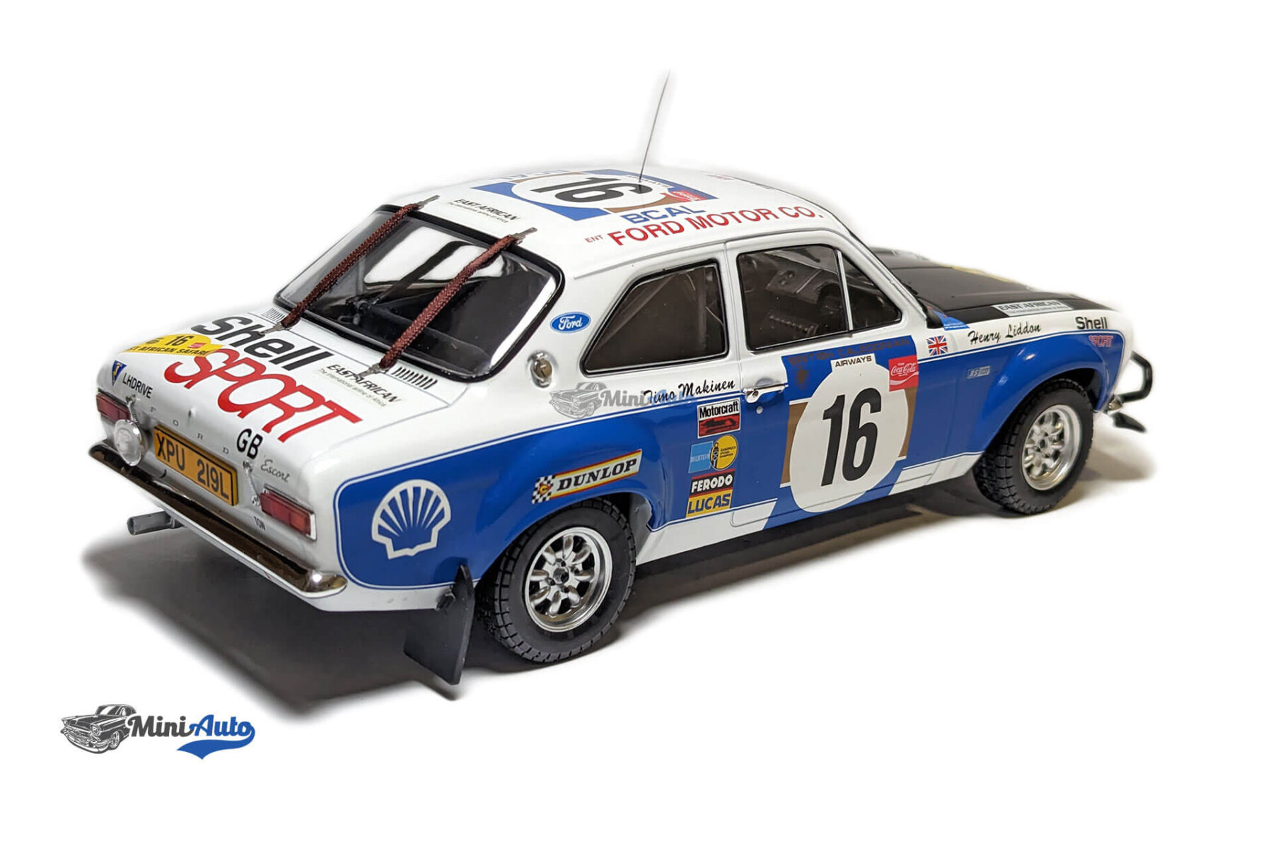 Ford Escort MkI RS 1600 No.16 Safari Rally - 1973 - White - Image 6