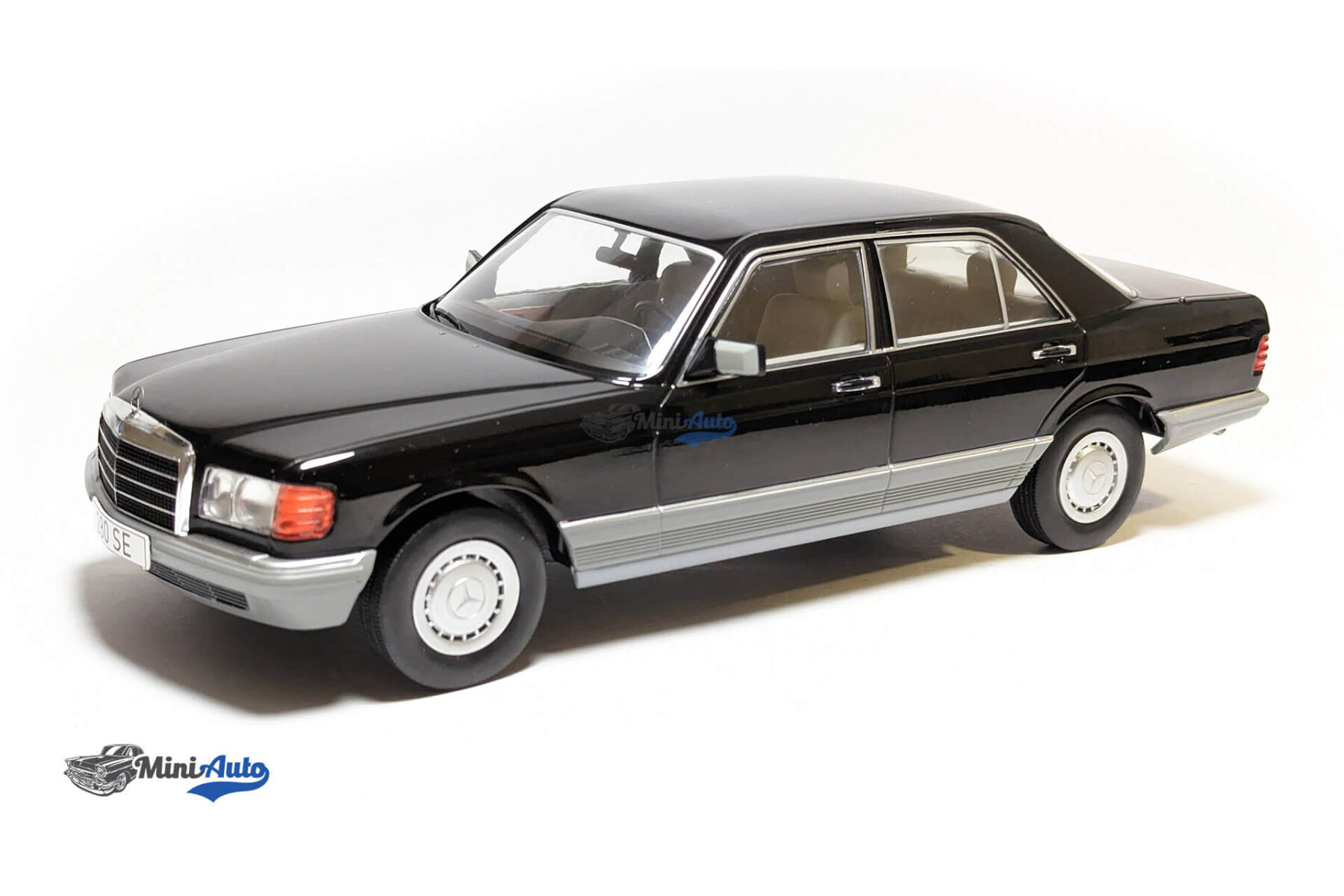 Mercedes S-Class (W126) - 1979 - Black - Image 1