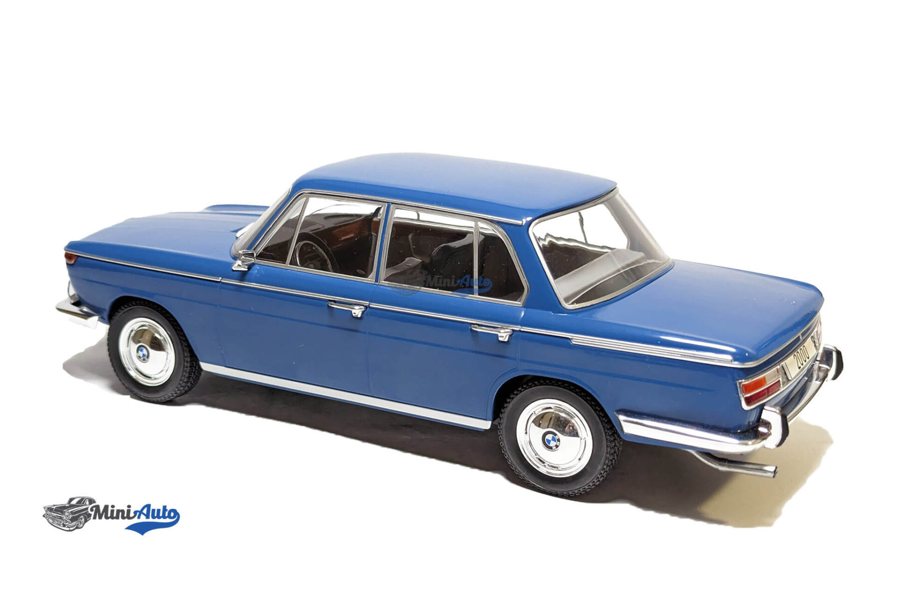 BMW 2000 (Type 121) - 1966 - Blue - Image 6