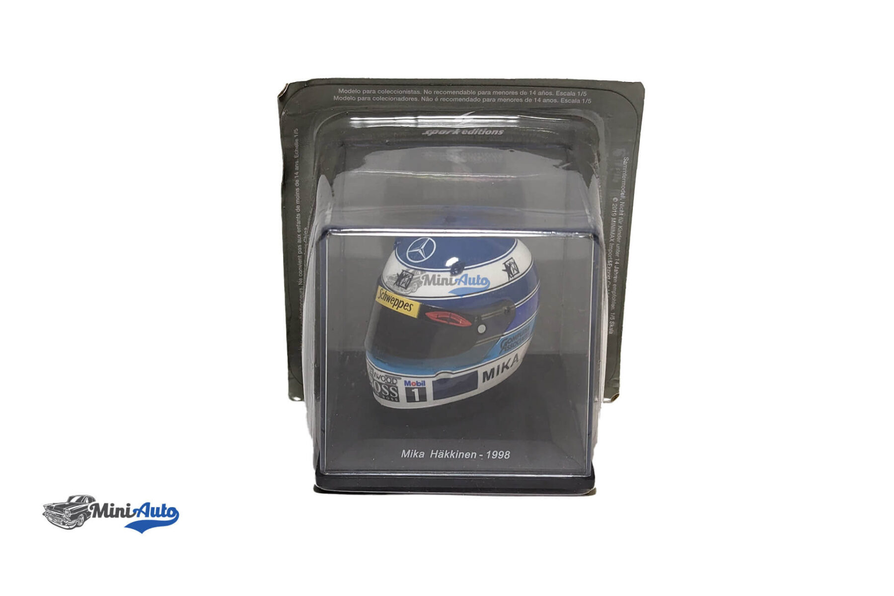 Mika Häkkinen #8 McLaren Formula 1 World Champion 1/5 - 1998 - Image 6