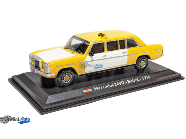 Mercedes-Benz 240d Taxi Beirut - 1970 - Yellow