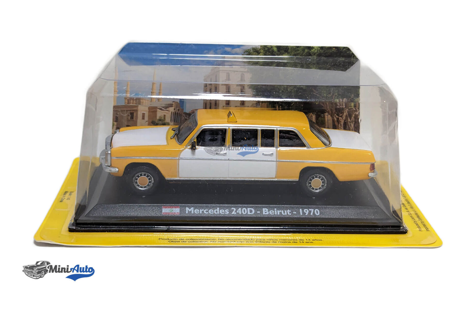 Mercedes-Benz 240d Taxi Beirut - 1970 - Yellow - Image 8