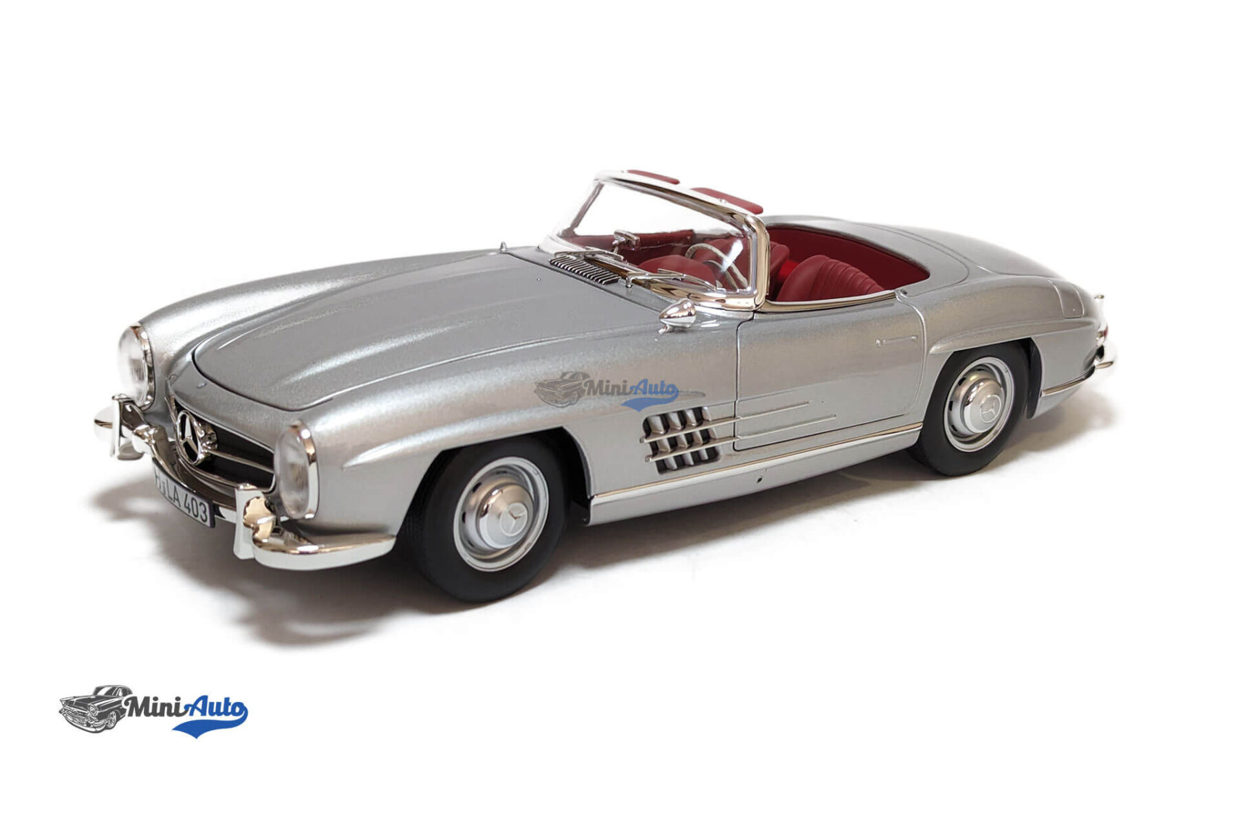 Mercedes-Benz 300 SL Roadster (W198) - 1957 - Silver - Image 6