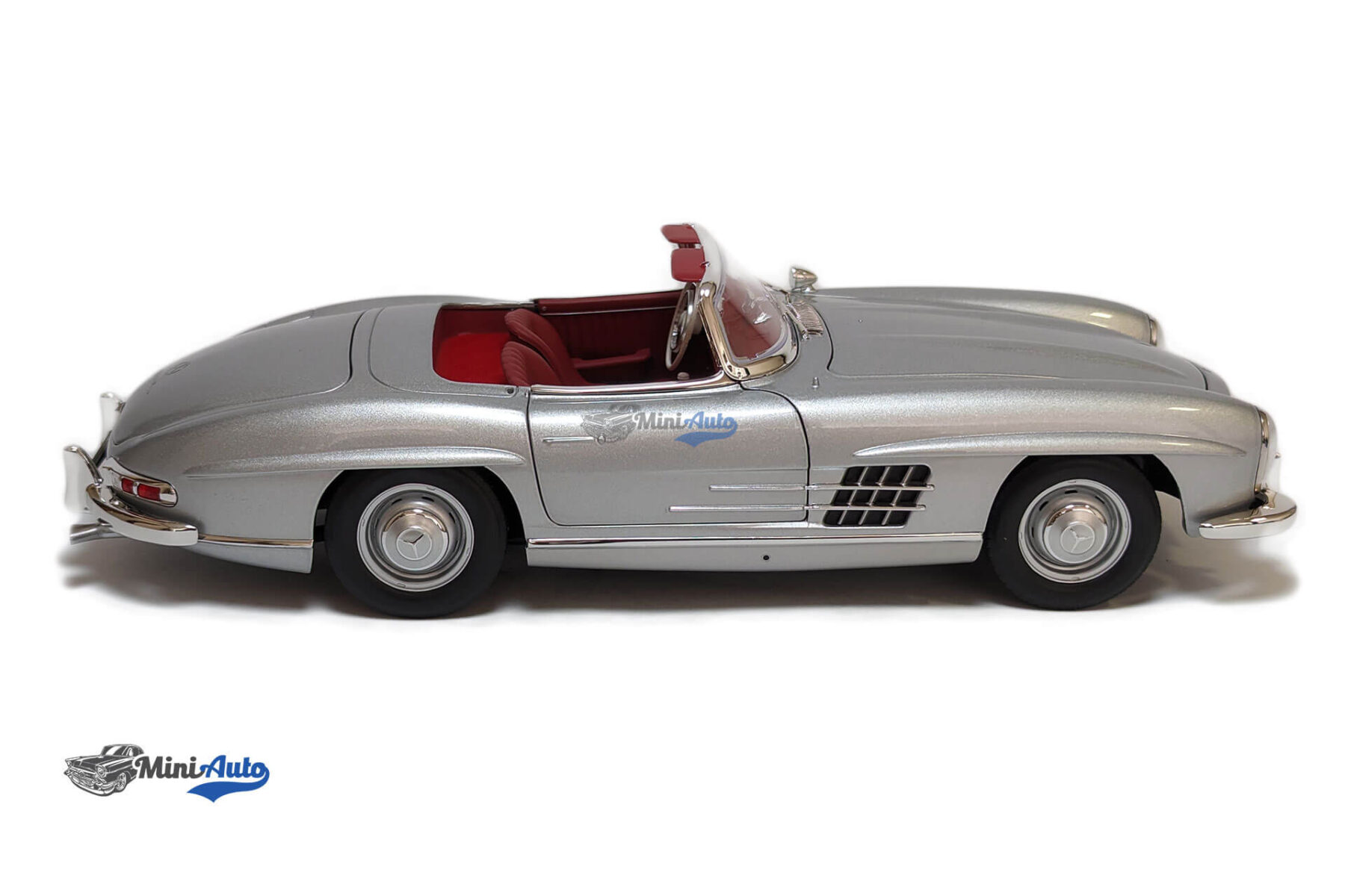 Mercedes-Benz 300 SL Roadster (W198) - 1957 - Silver - Image 11