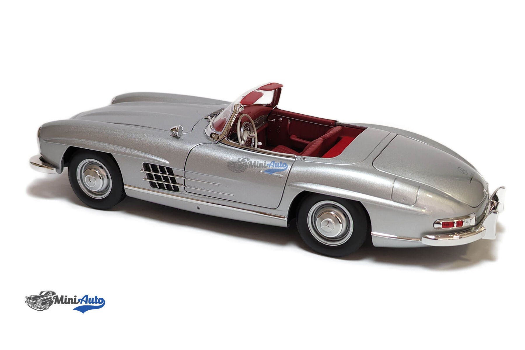 Mercedes-Benz 300 SL Roadster (W198) - 1957 - Silver - Image 9
