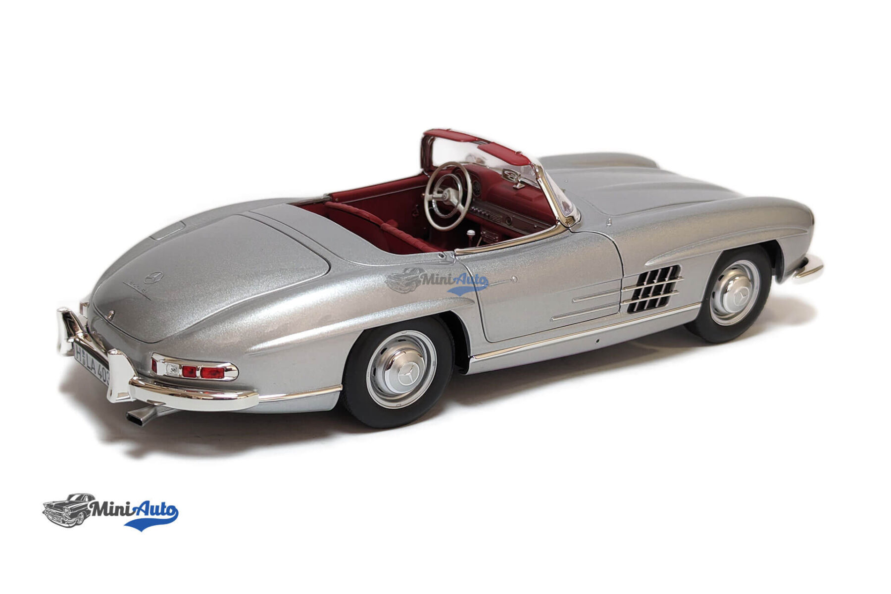 Mercedes-Benz 300 SL Roadster (W198) - 1957 - Silver - Image 8