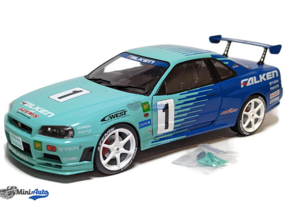 Nissan Skyline (R34) GT-R JGTC - 2001 - Blue