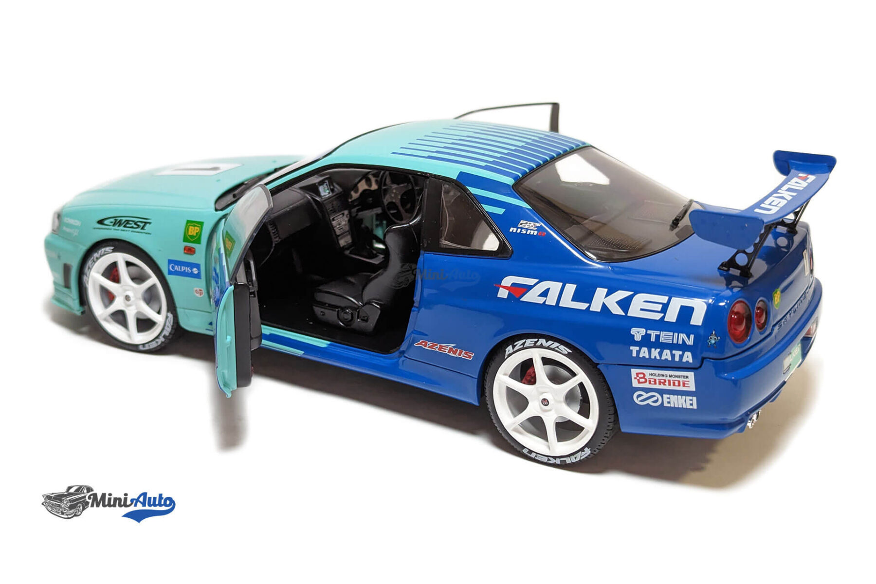 Nissan Skyline (R34) GT-R JGTC - 2001 - Blue - Image 5