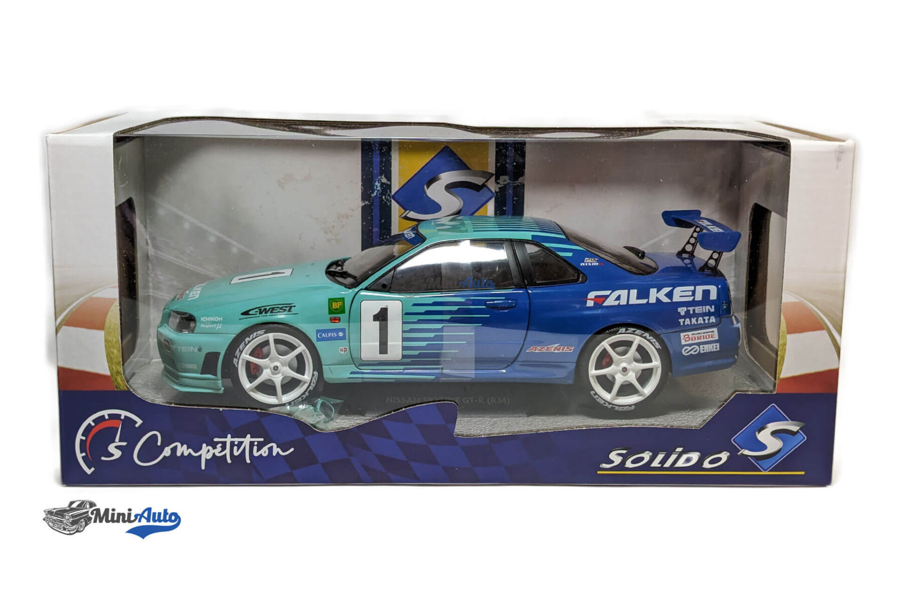 Nissan Skyline (R34) GT-R JGTC - 2001 - Blue - Image 12