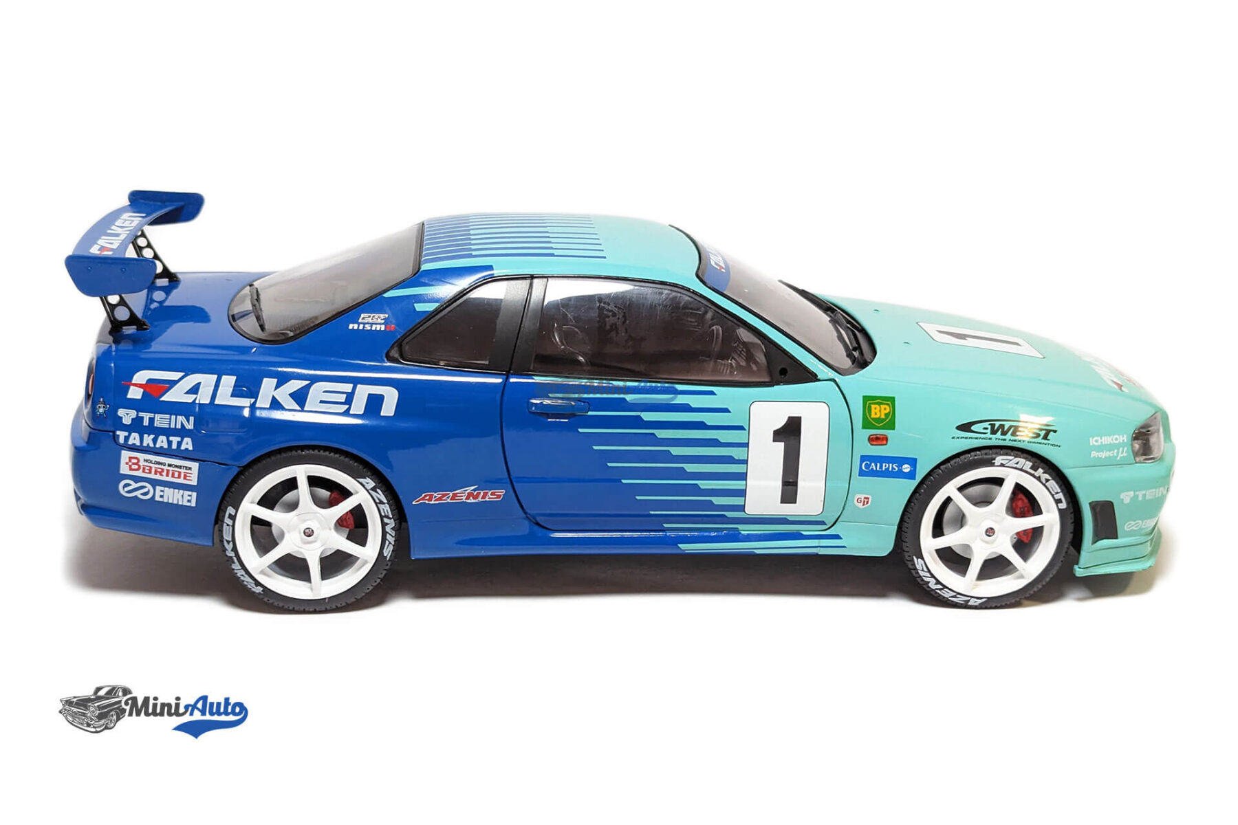 Nissan Skyline (R34) GT-R JGTC - 2001 - Blue - Image 10