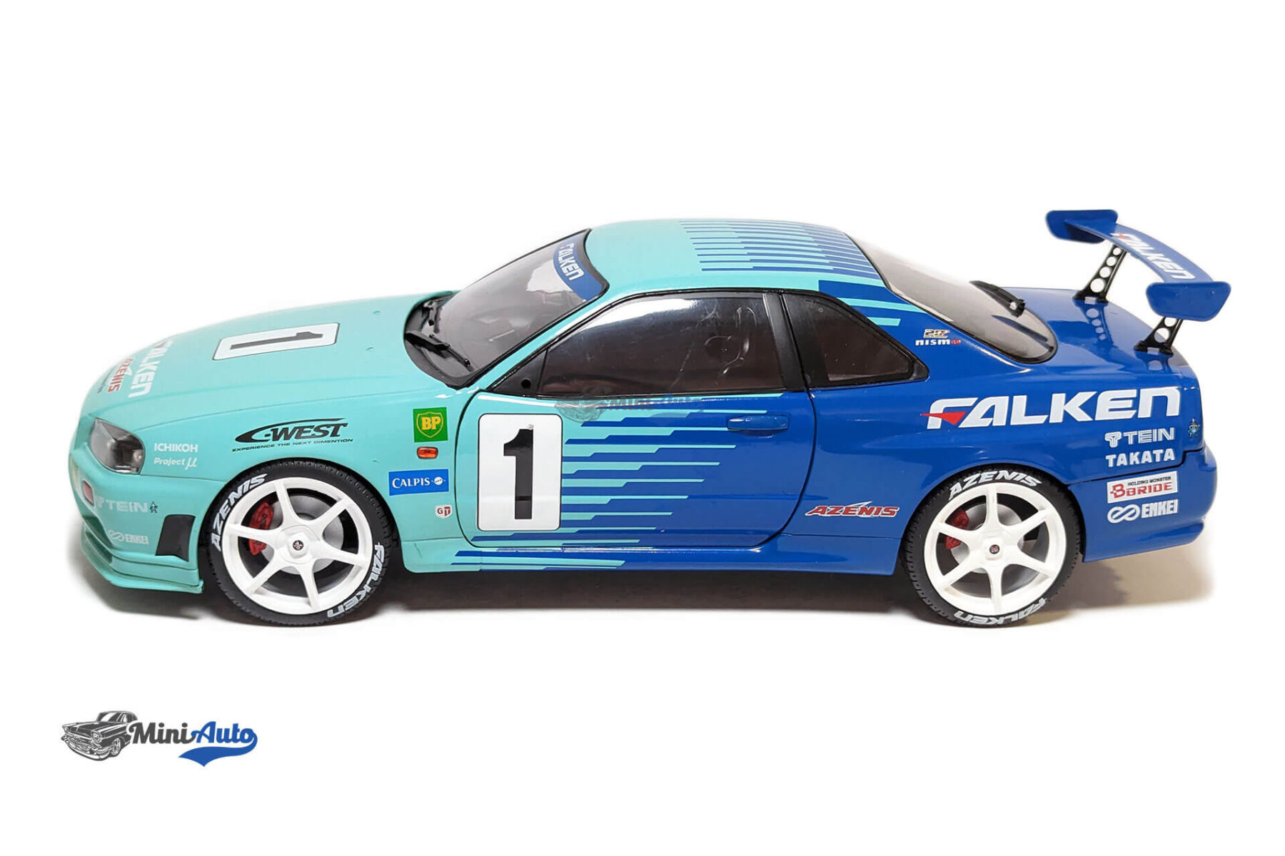 Nissan Skyline (R34) GT-R JGTC - 2001 - Blue - Image 11