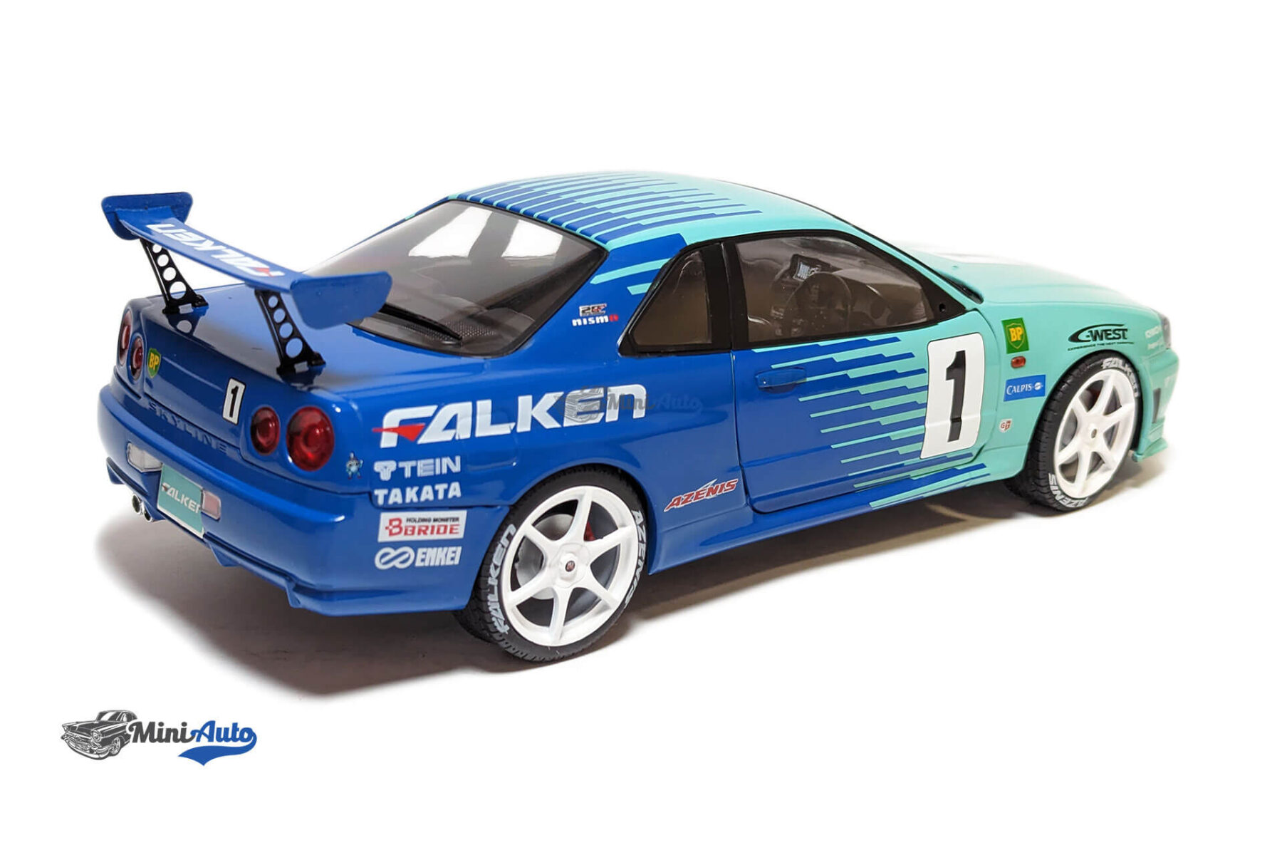 Nissan Skyline (R34) GT-R JGTC - 2001 - Blue - Image 8