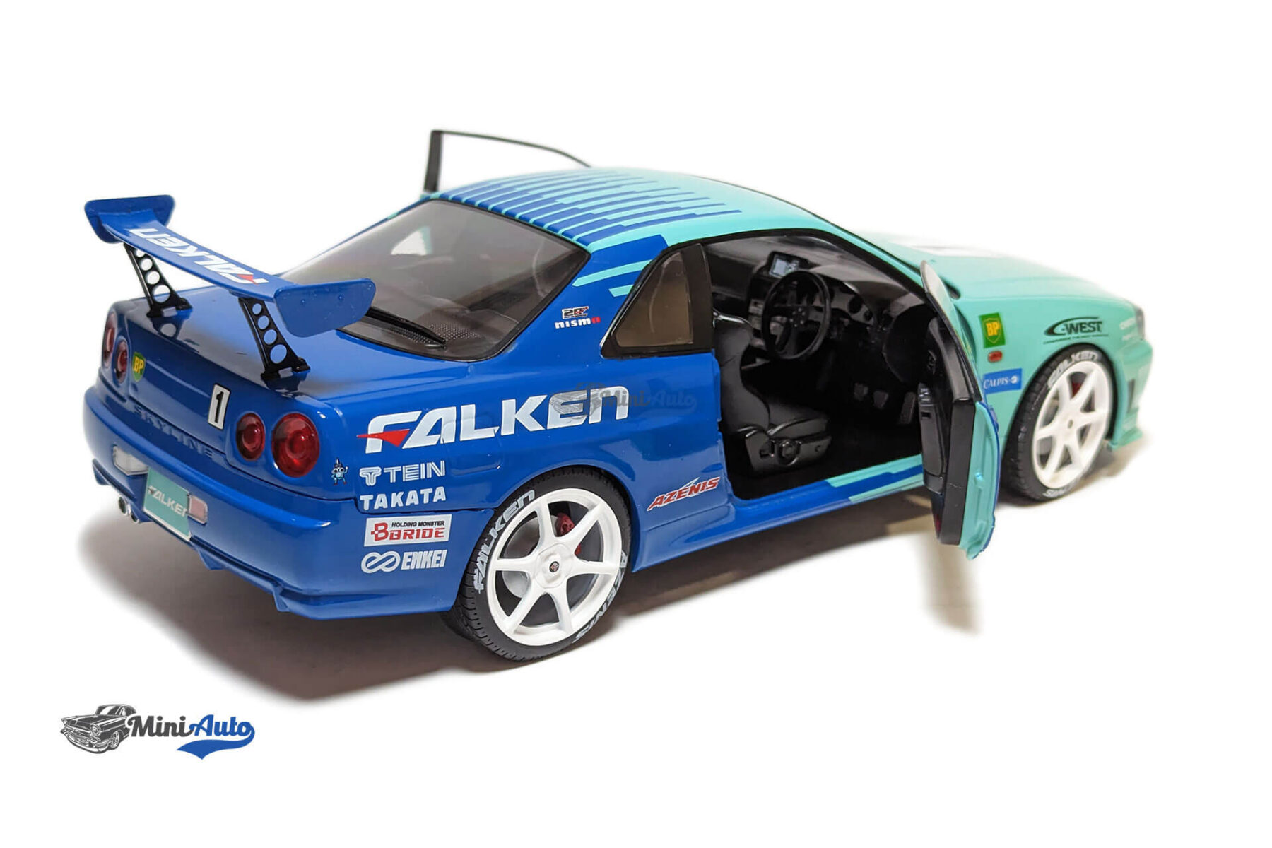 Nissan Skyline (R34) GT-R JGTC - 2001 - Blue - Image 4