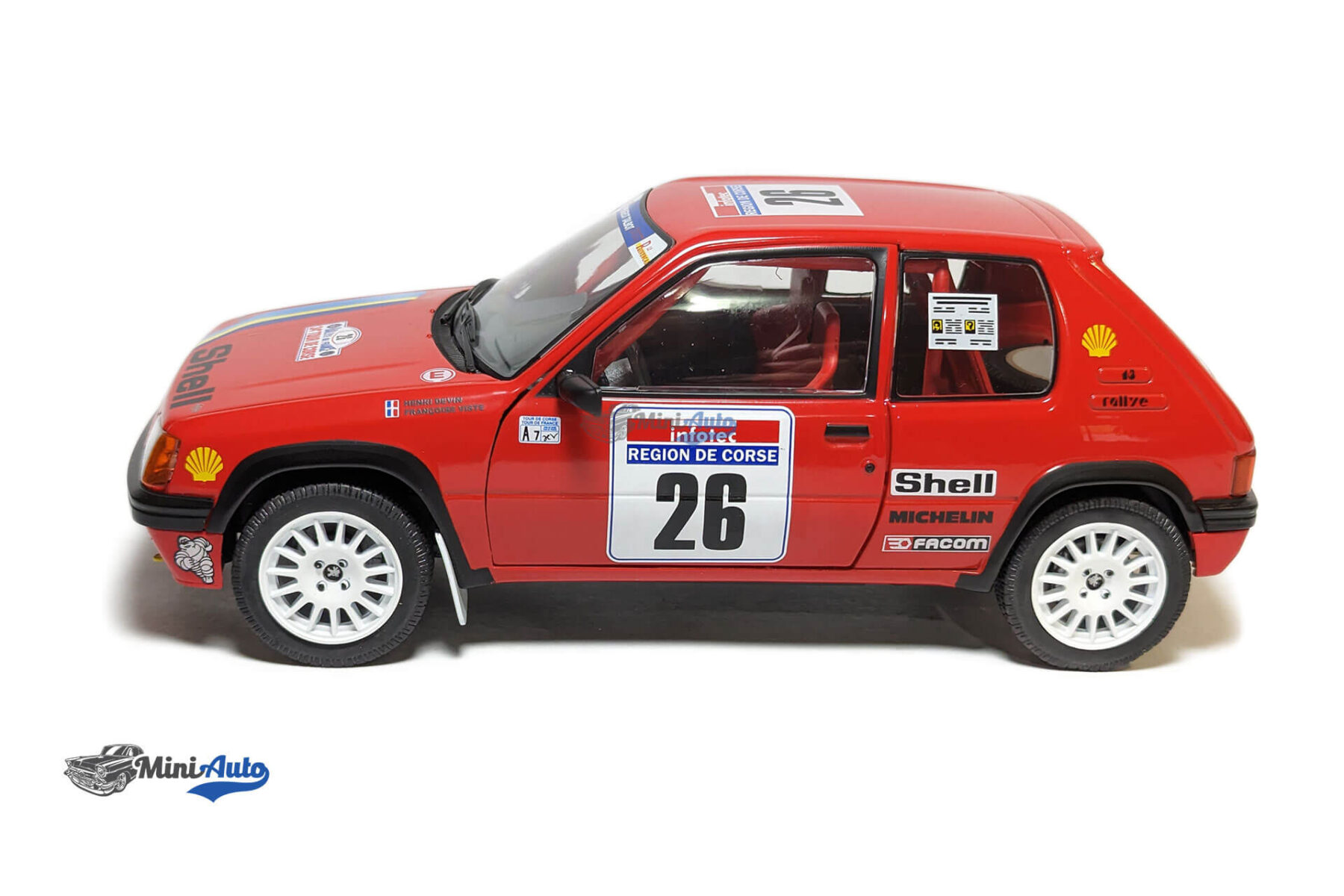 Peugeot 205 Rallye Tour de Corse - 1990 - Red - Image 10