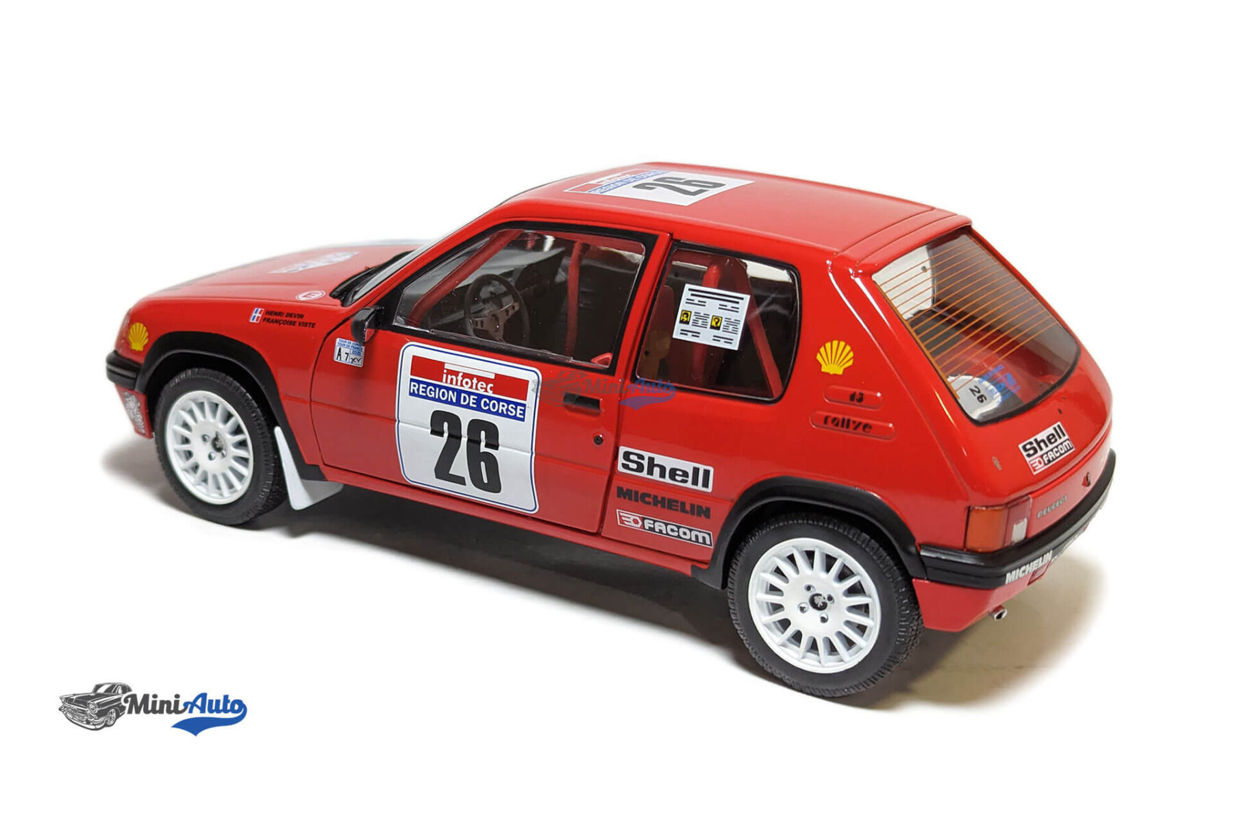 Peugeot 205 Rallye Tour de Corse - 1990 - Red - Image 9