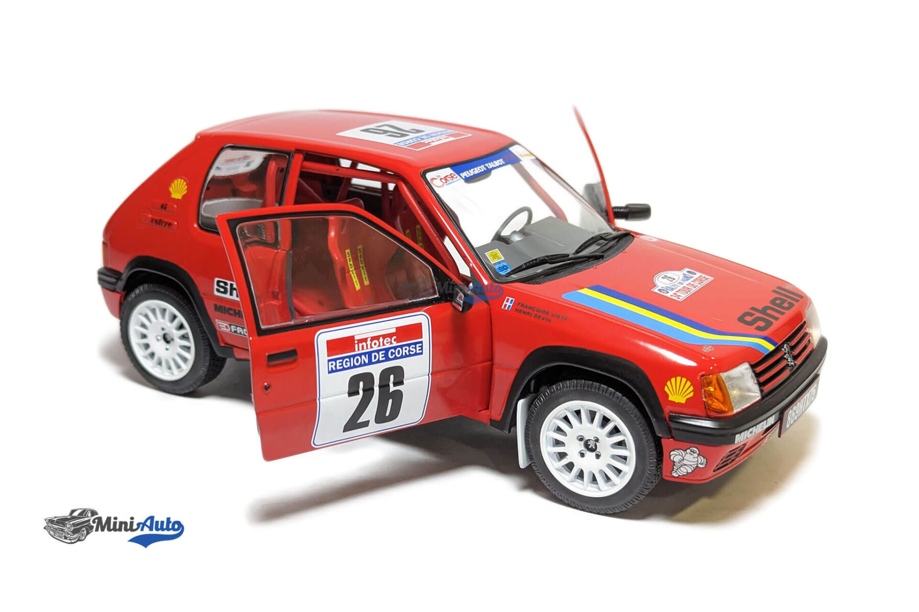 Peugeot 205 Rallye Tour de Corse - 1990 - Red - Image 3
