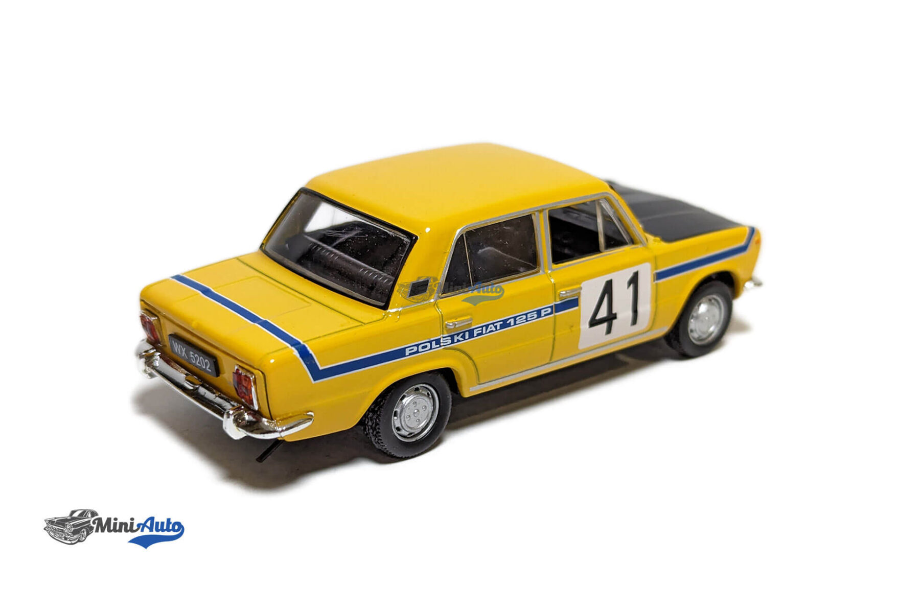 Polski Fiat - 125P Rajdowy N41 Rally Montecarlo - 1969 - Yellow - Image 7