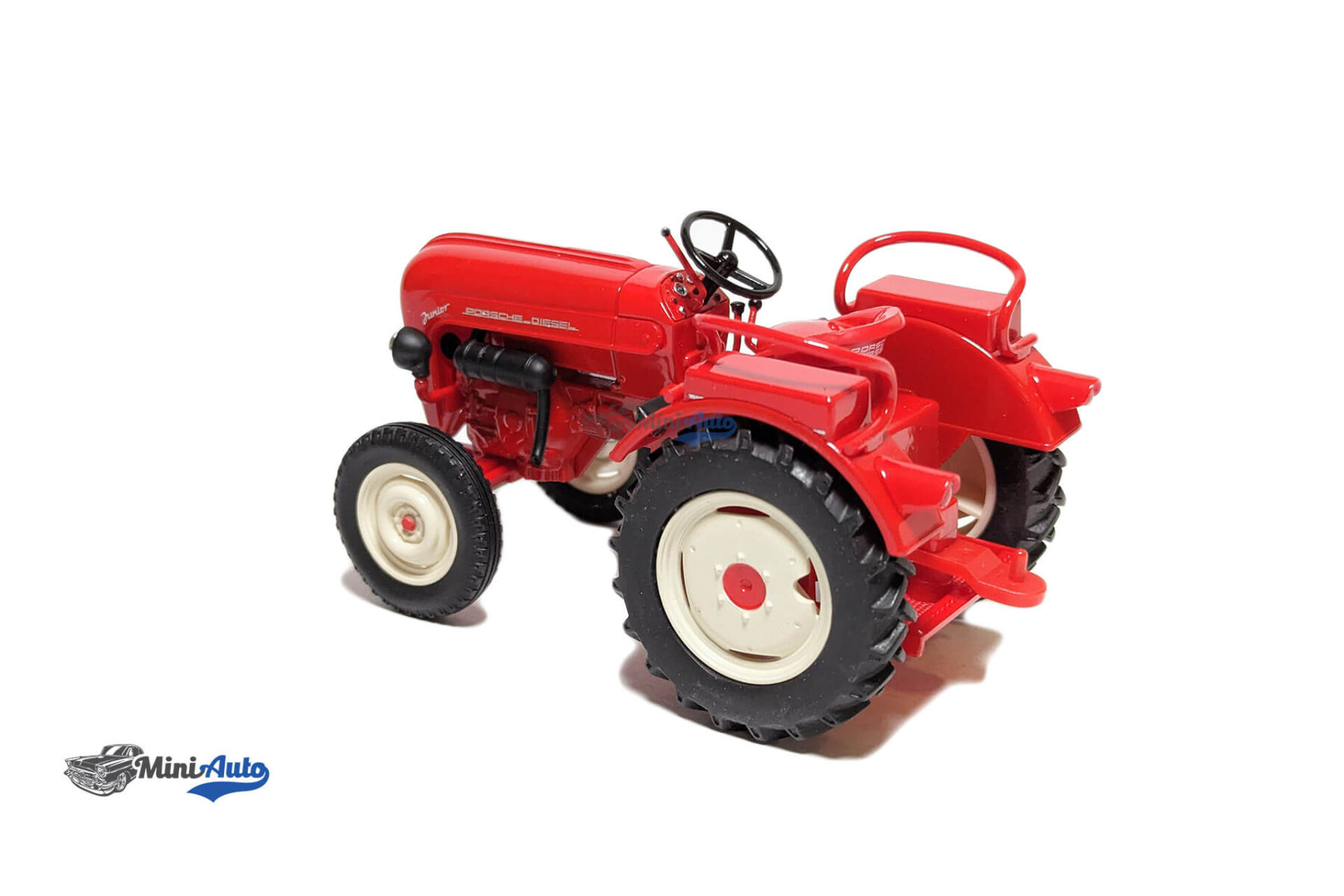 Porsche Junior Tractor - Red - Image 5