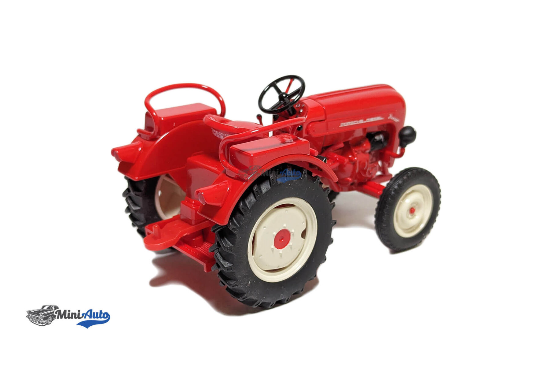 Porsche Junior Tractor - Red - Image 4