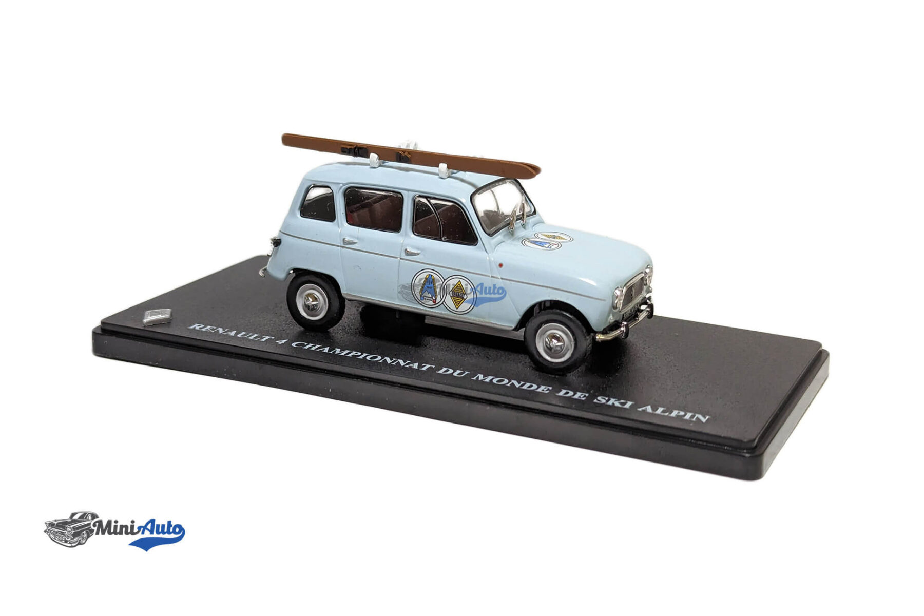 Renault R4 Championnat Du Monde De Ski Alpin - 1982 - Light Blue - Image 5