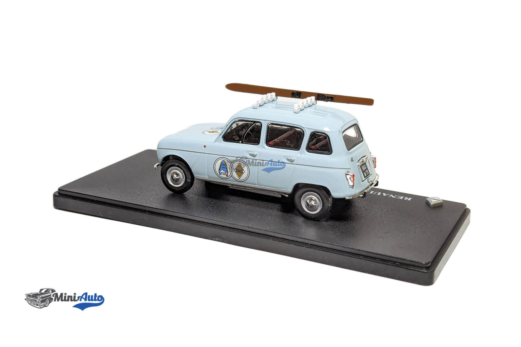 Renault R4 Championnat Du Monde De Ski Alpin - 1982 - Light Blue - Image 7