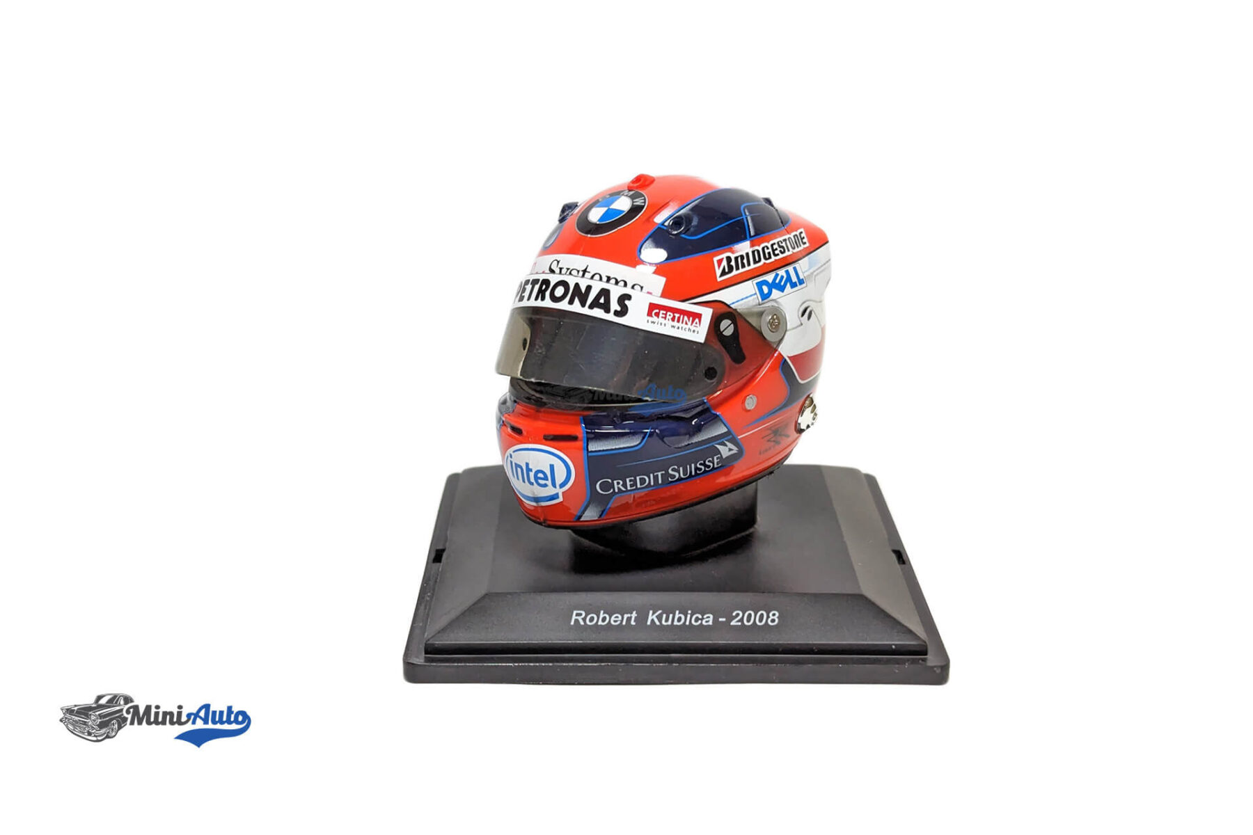 Robert-Kubica-#4-BMW-Sauber-Formula-1-1-5---2008_1 Robert Kubica #4 BMW Sauber Formula 1 1/5 - 2008 - Oštećena kutija - Image 1