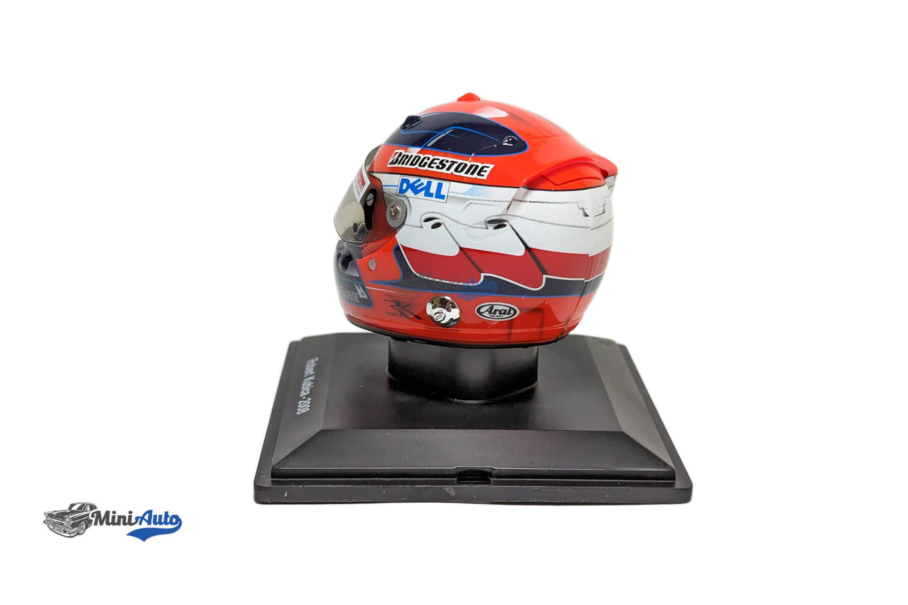 Robert-Kubica-#4-BMW-Sauber-Formula-1-1-5---2008_4 Robert Kubica #4 BMW Sauber Formula 1 1/5 - 2008 - Oštećena kutija - Image 4