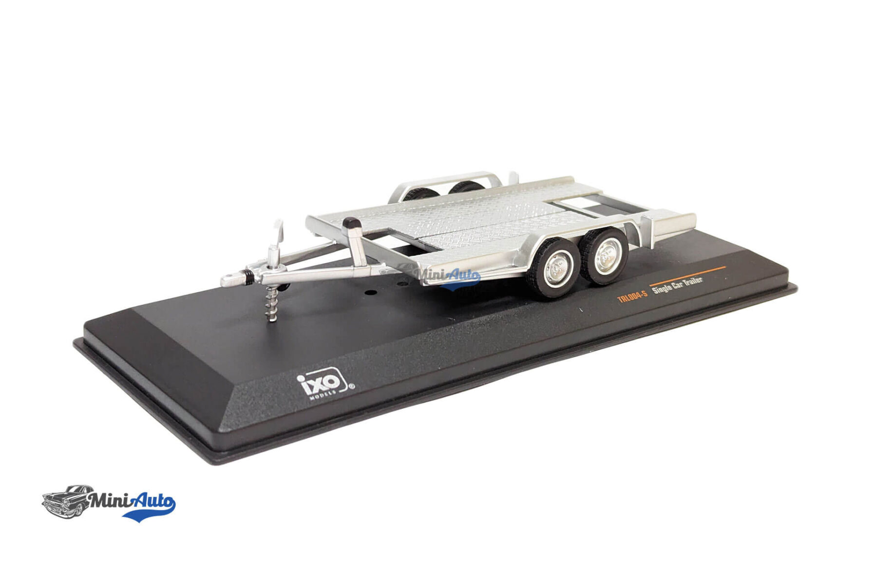 Trailer Autotrailer for 1:43 - Silver - Image 4