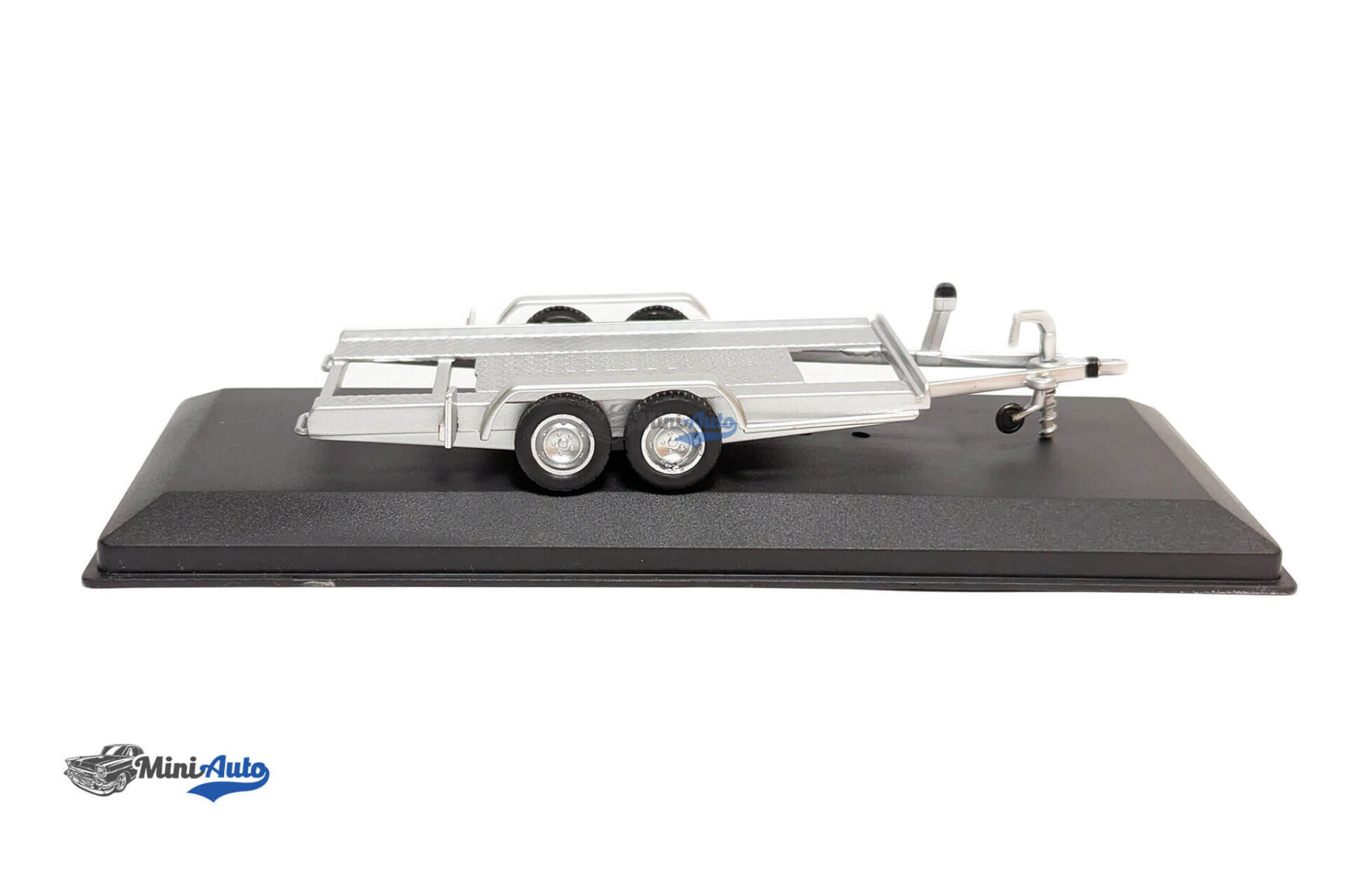 Trailer Autotrailer for 1:43 - Silver - Image 3