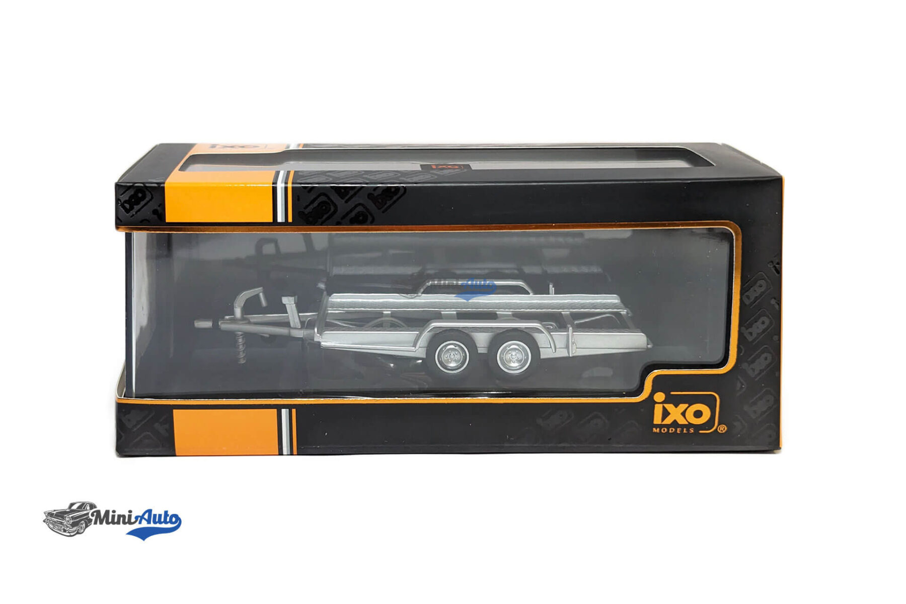 Trailer Autotrailer for 1:43 - Silver - Image 8