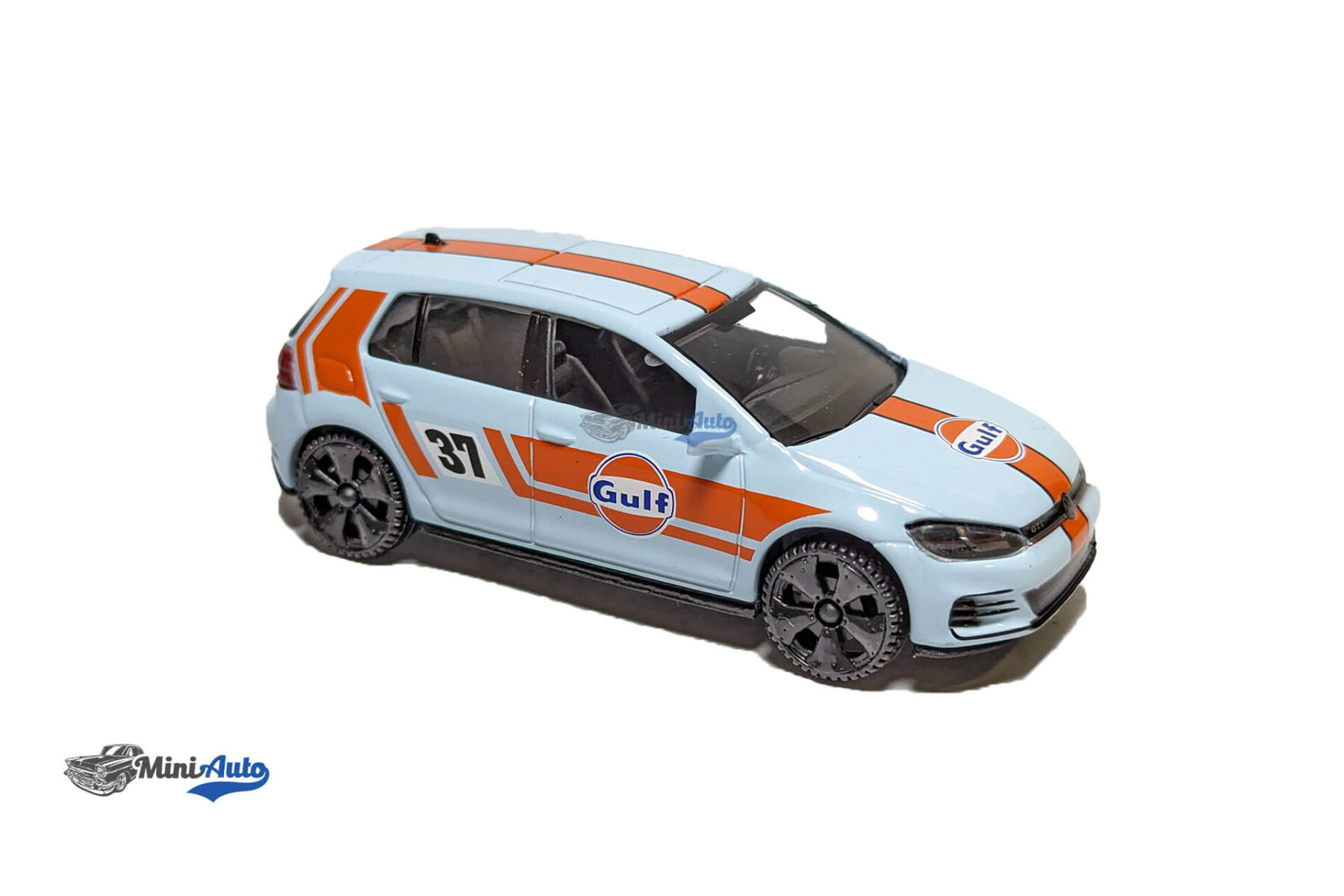 Volkswagen-Golf-VII-GTI-Gulf-N37-Racing---2014---Blue_2 Volkswagen Golf VII GTI Gulf N37 Racing - 2014 - Blue - Image 3
