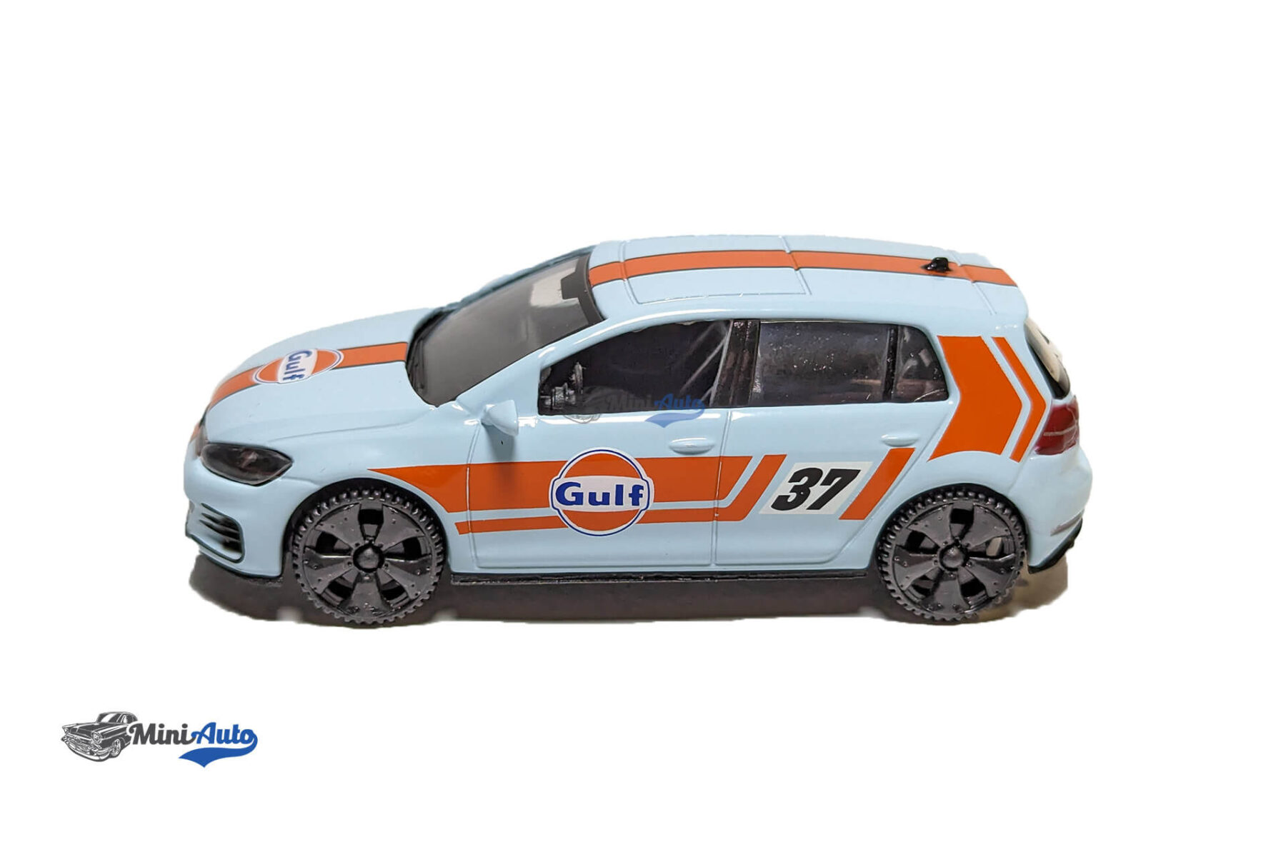 Volkswagen-Golf-VII-GTI-Gulf-N37-Racing---2014---Blue_4 Volkswagen Golf VII GTI Gulf N37 Racing - 2014 - Blue - Image 6
