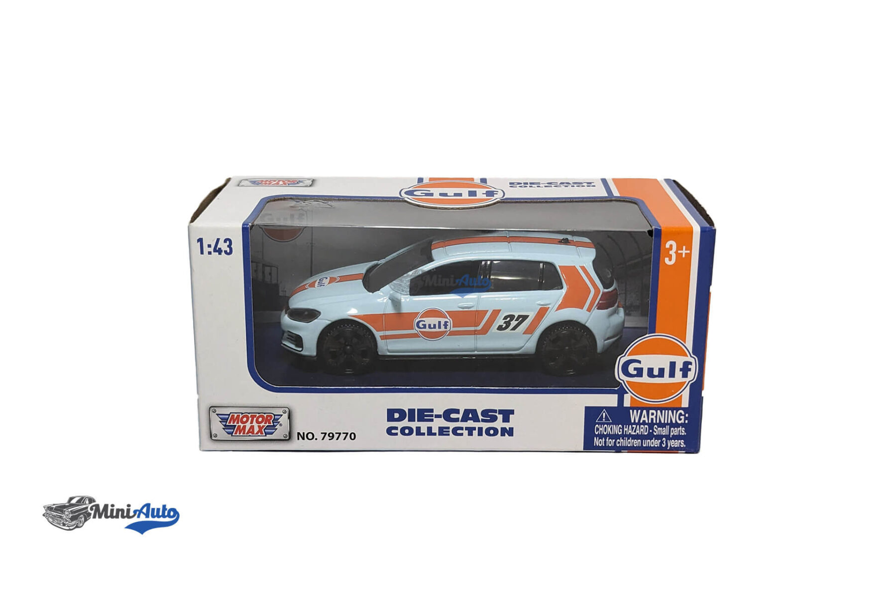 Volkswagen-Golf-VII-GTI-Gulf-N37-Racing---2014---Blue_7 Volkswagen Golf VII GTI Gulf N37 Racing - 2014 - Blue - Image 8
