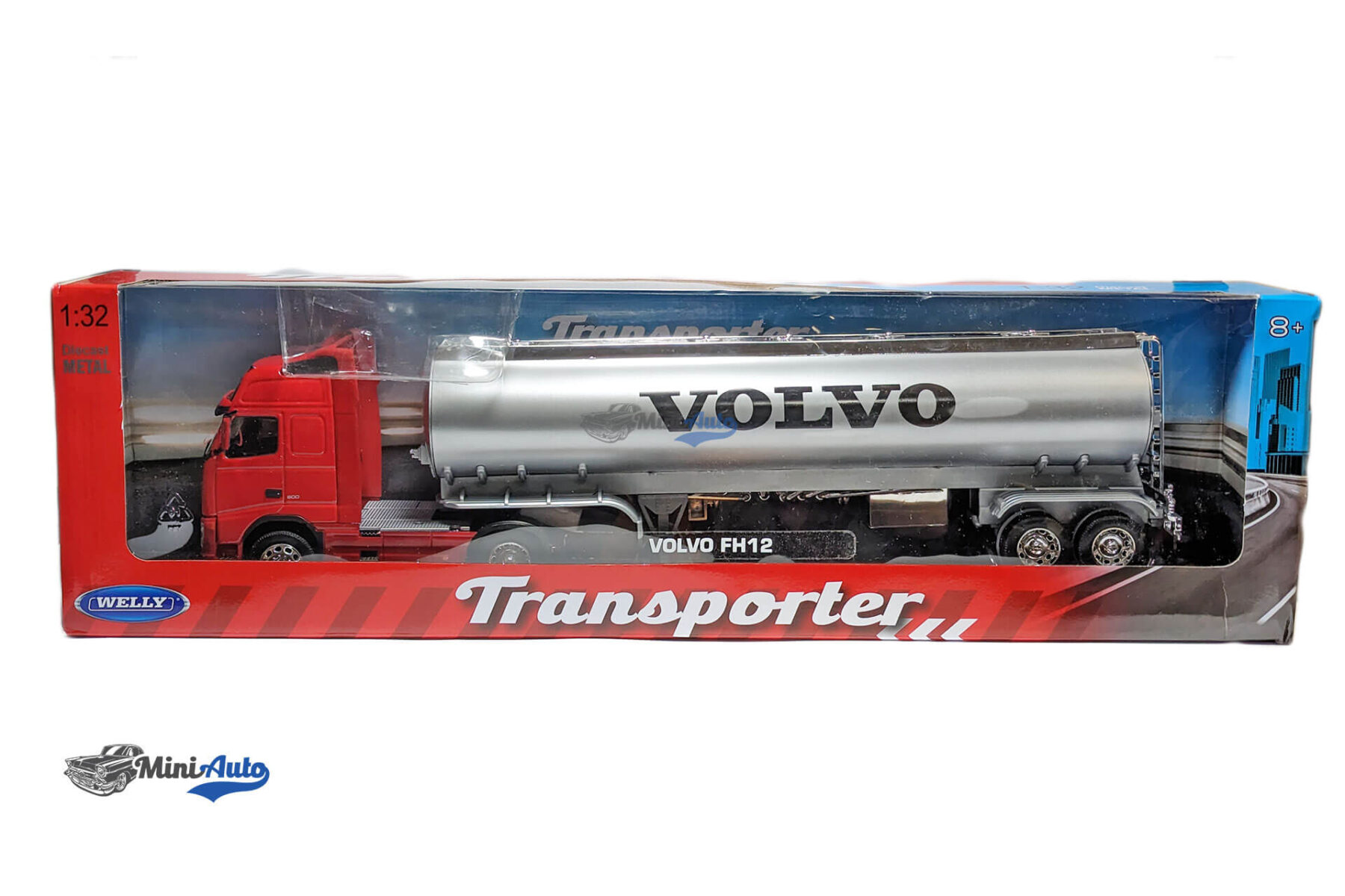 Volvo-FH12-Oil-Tanker---1993---Red_7 Volvo FH12 Oil Tanker - 1993 - Red - Image 8