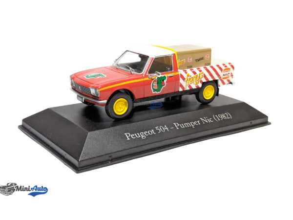 Peugeot 504 Pick Up 4x4 Dangel, Pumper Nic - 1982 - Orange