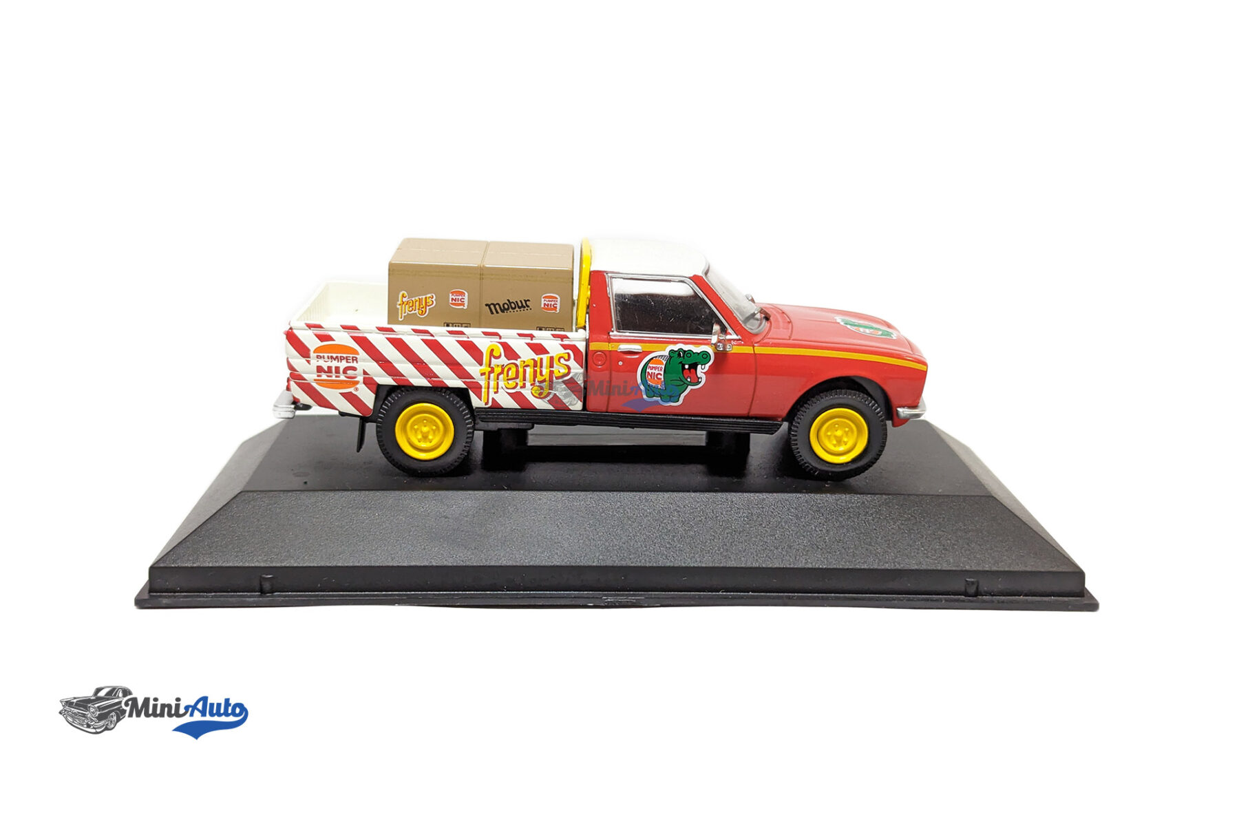 MAGSER20---Peugeot-504-Pick-Up-4x4-Dangel,-Pumper-Nic---1982---Orange_3 Peugeot 504 Pick Up 4x4 Dangel, Pumper Nic - 1982 - Orange - Image 3