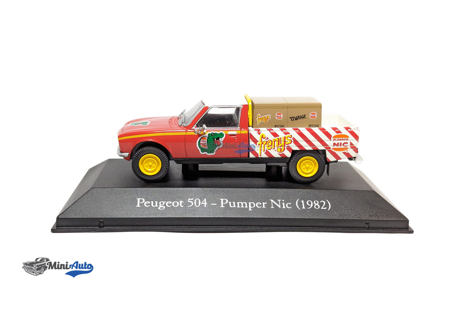 MAGSER20---Peugeot-504-Pick-Up-4x4-Dangel,-Pumper-Nic---1982---Orange_4 Peugeot 504 Pick Up 4x4 Dangel, Pumper Nic - 1982 - Orange - Image 2