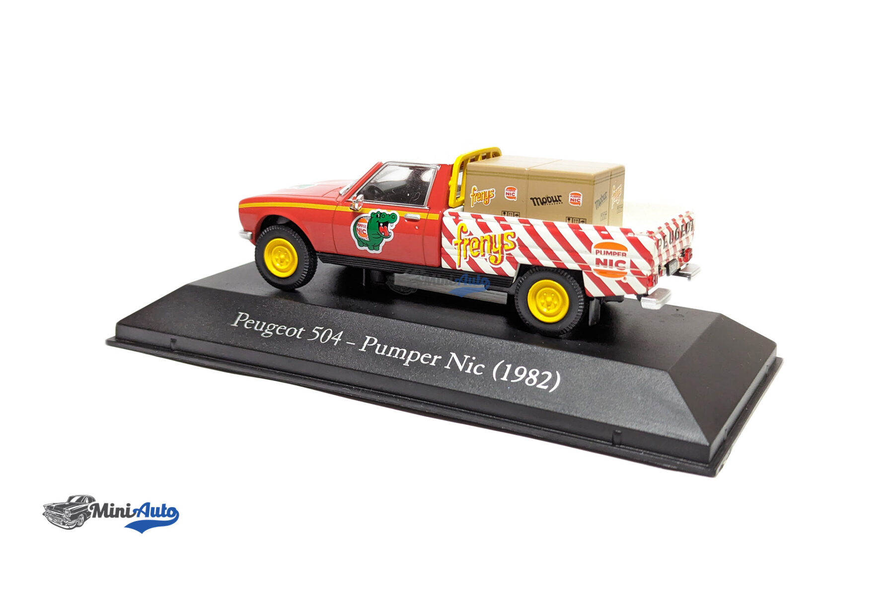 MAGSER20---Peugeot-504-Pick-Up-4x4-Dangel,-Pumper-Nic---1982---Orange_5 Peugeot 504 Pick Up 4x4 Dangel, Pumper Nic - 1982 - Orange - Image 6