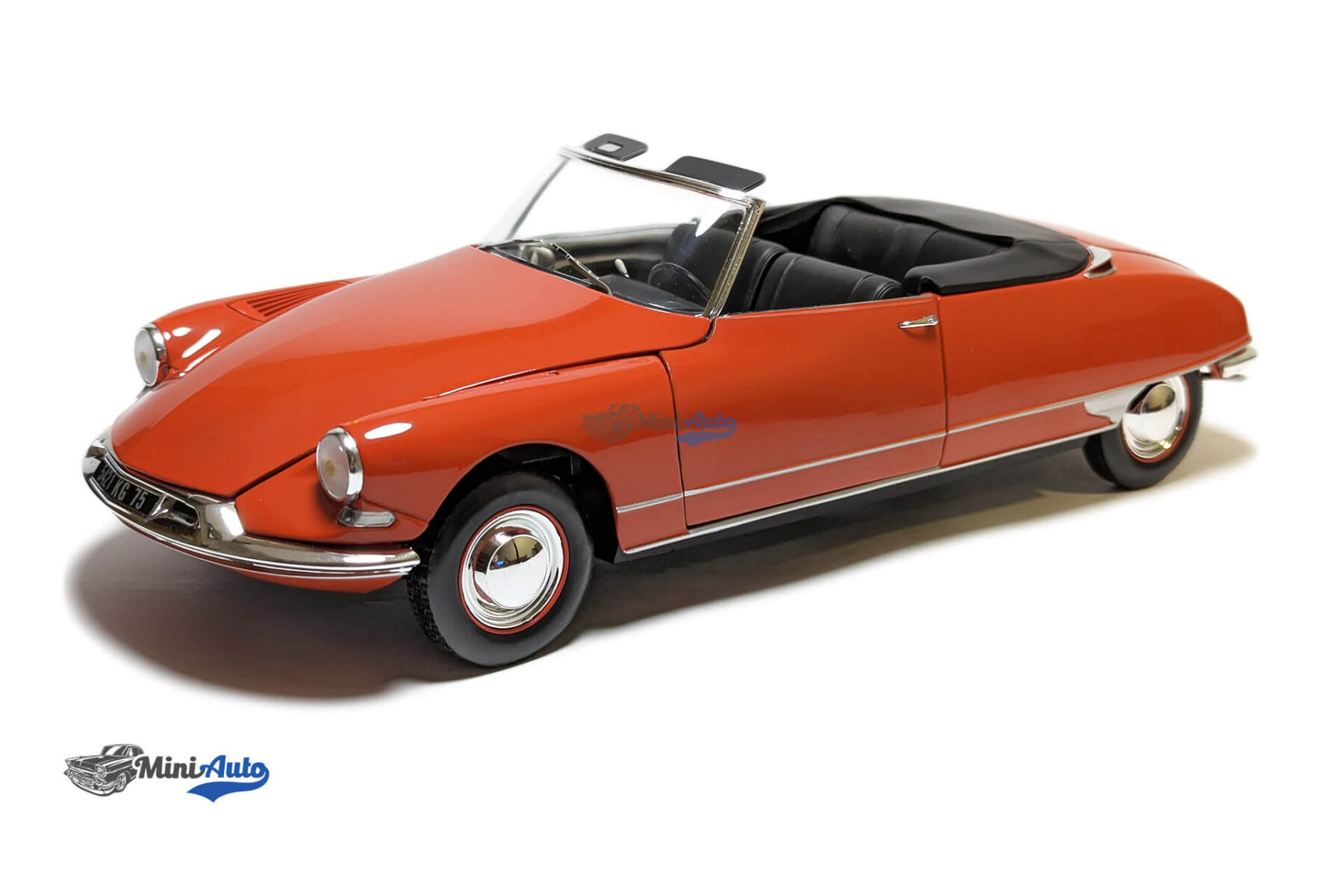 Citroen DS 19 Cabriolet  Corail - 1961 - Red - Image 6